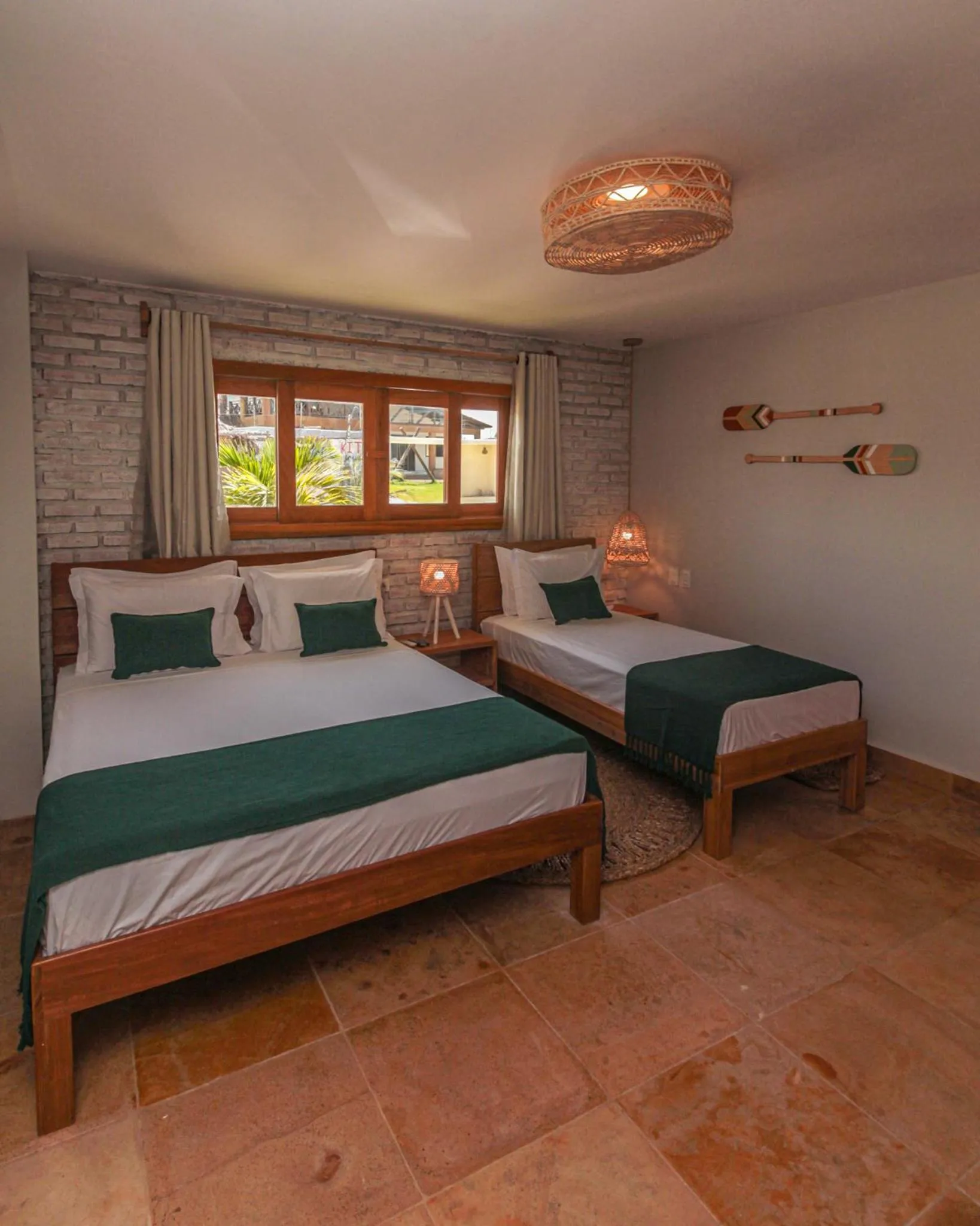 Bed in Pousada Preamar