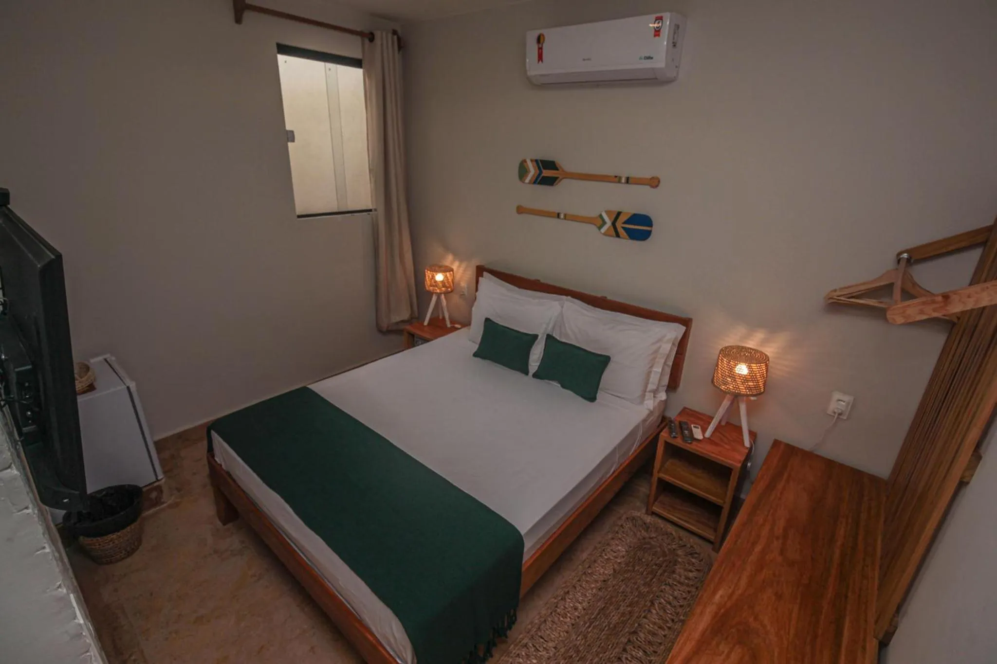 Bed in Pousada Preamar