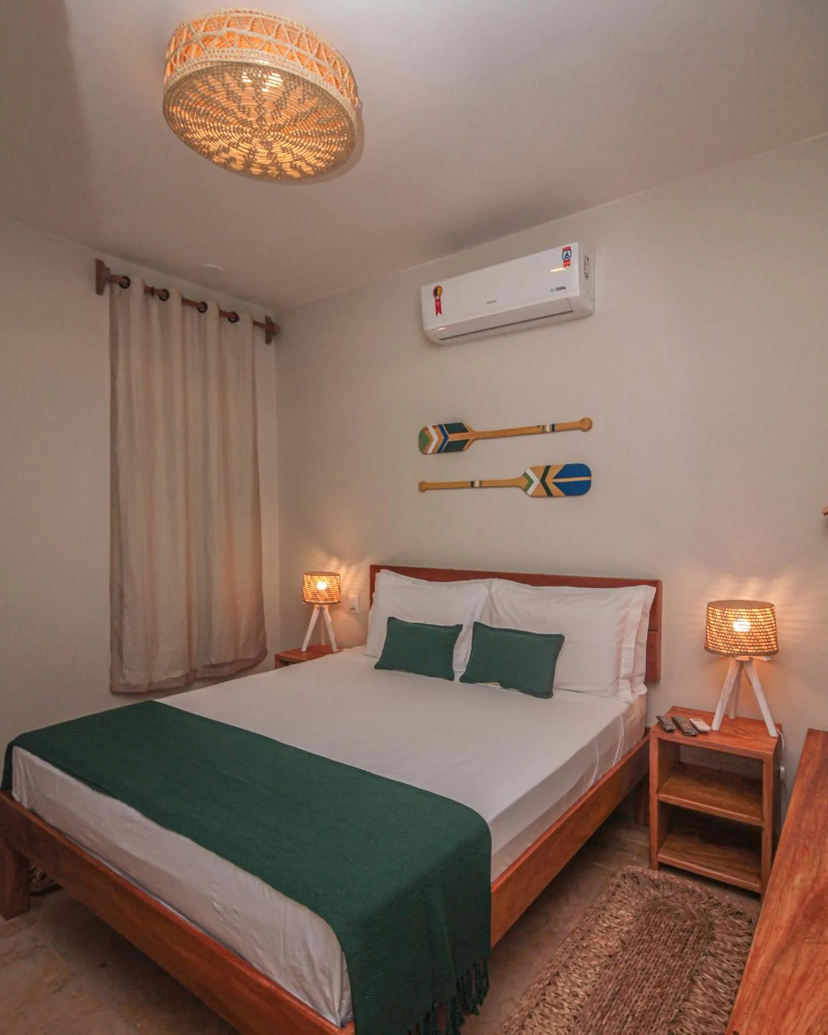 Bed in Pousada Preamar