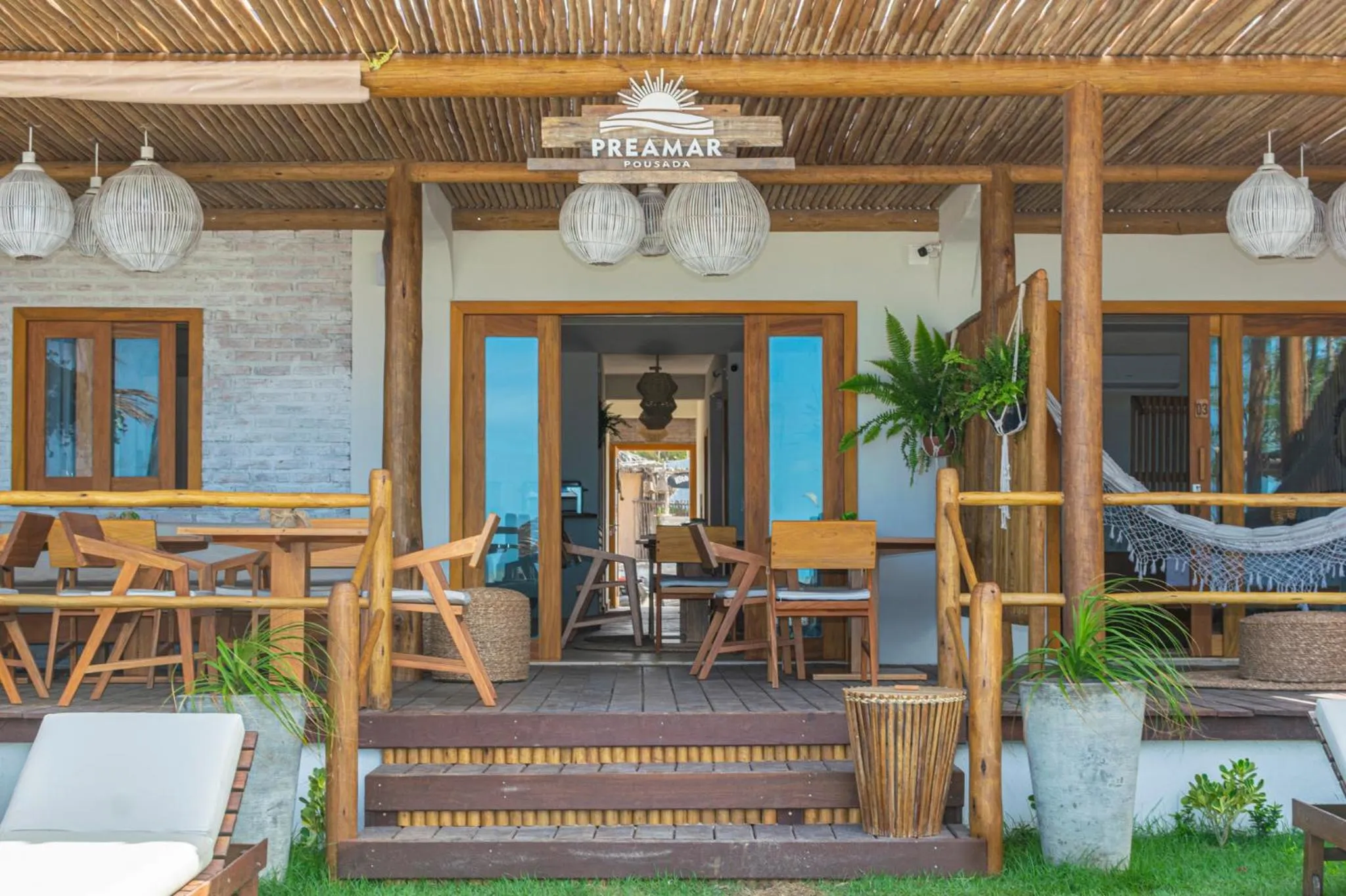 Facade/entrance in Pousada Preamar