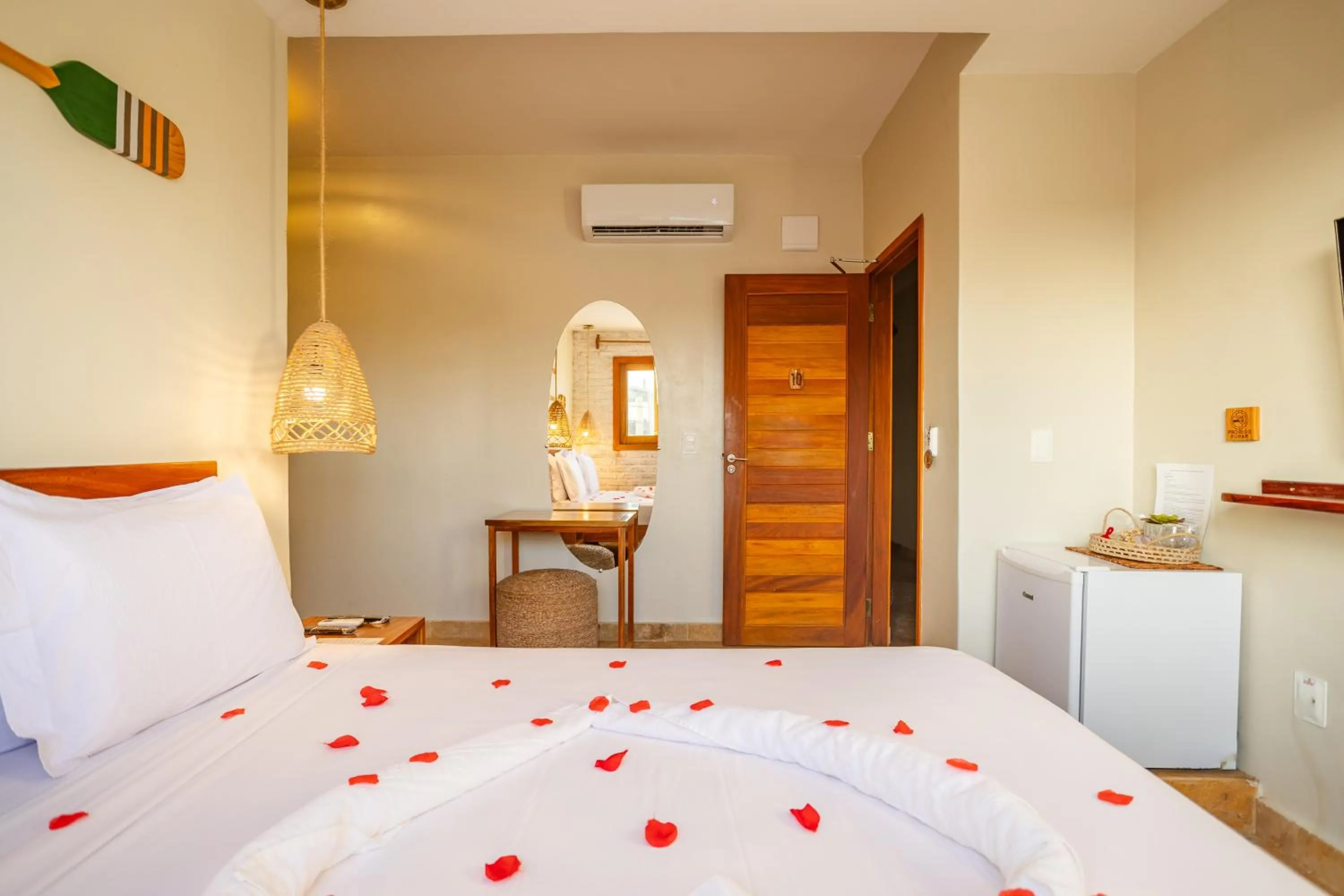 Bed in Pousada Preamar