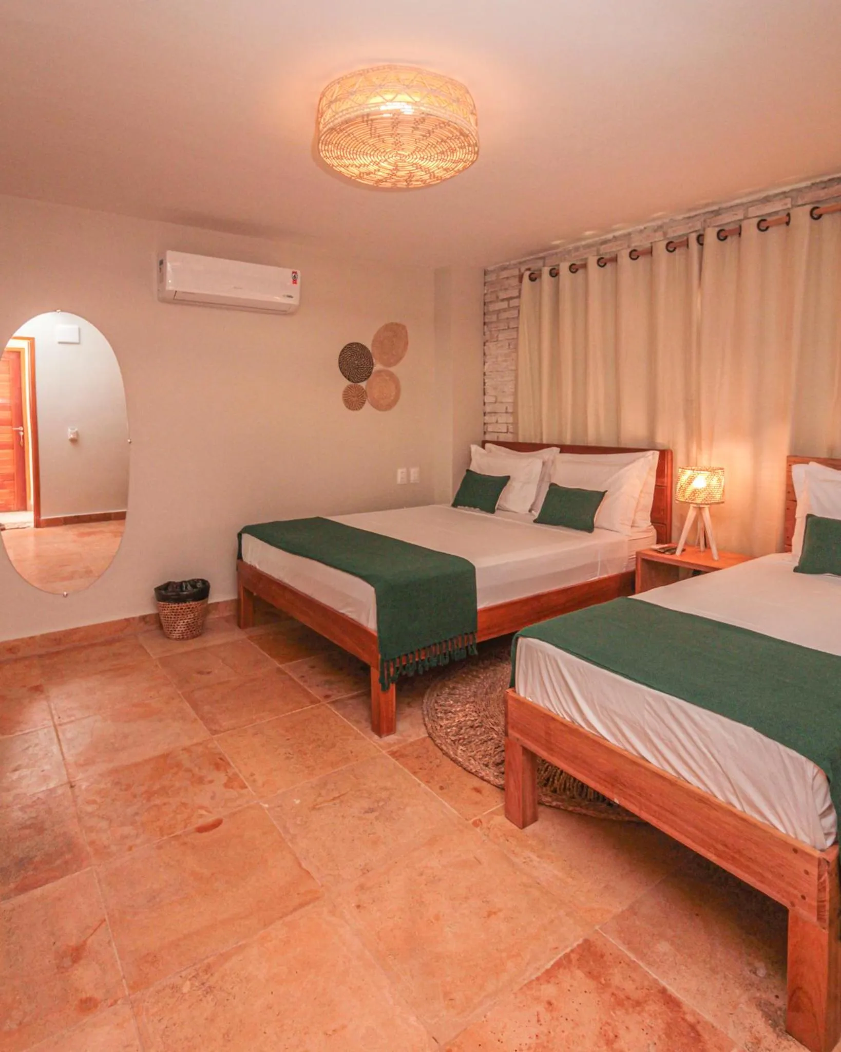 Bed in Pousada Preamar