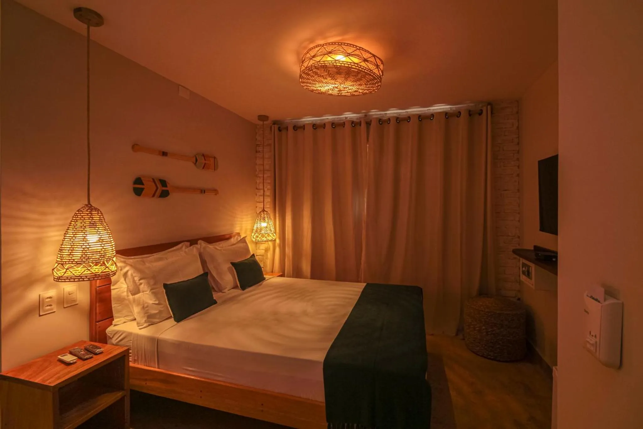 Bed in Pousada Preamar