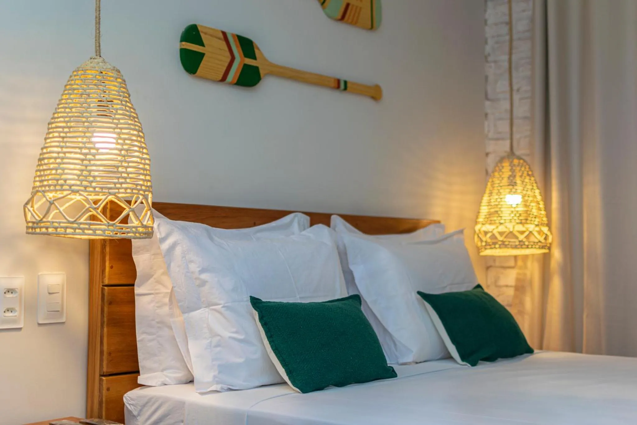 Bed in Pousada Preamar