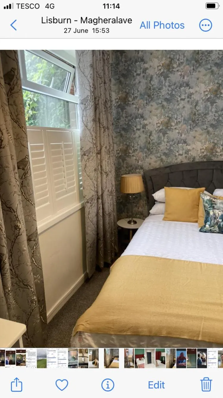 Bed in Overdale Motel