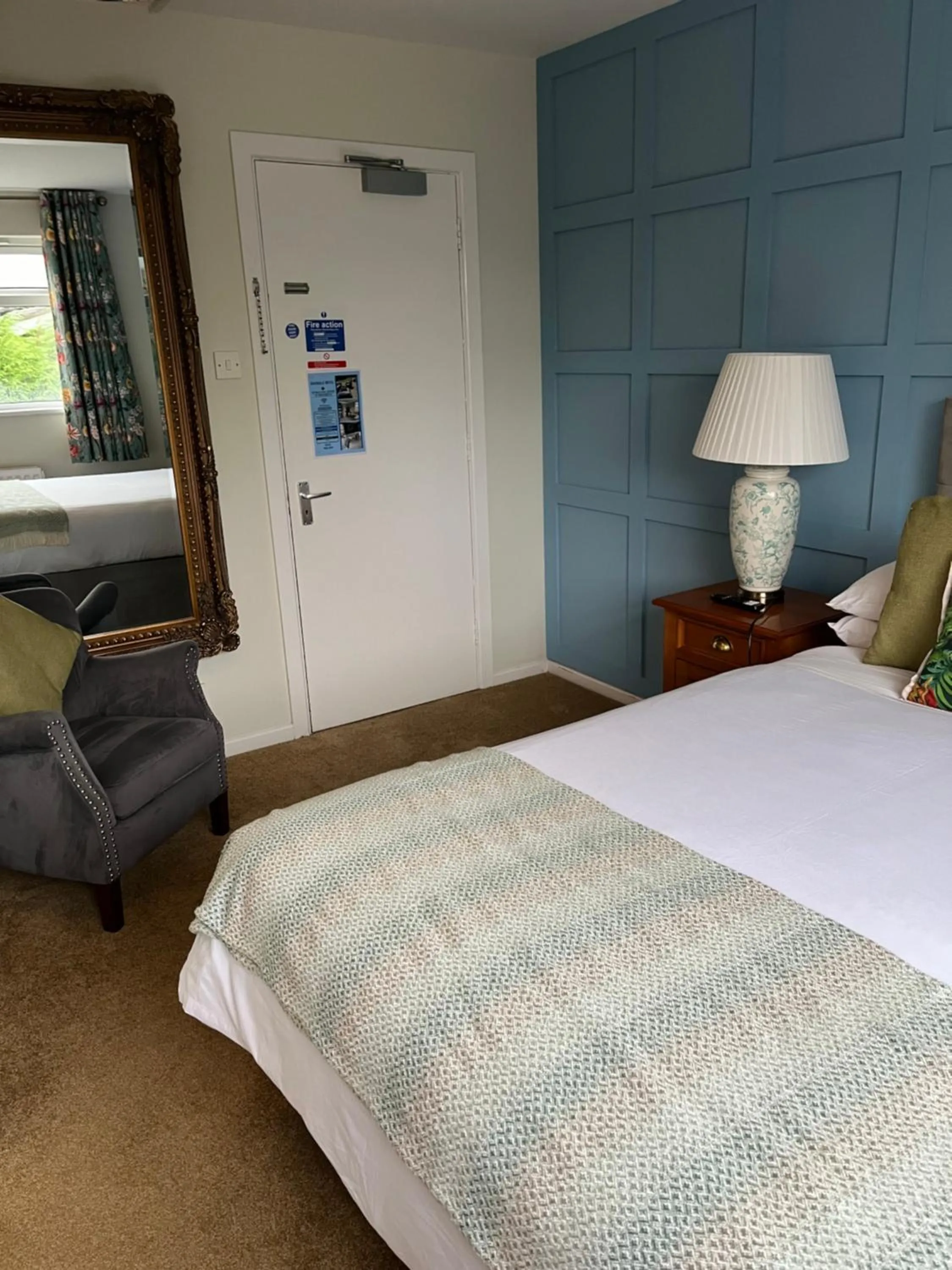 Bed in Overdale Motel