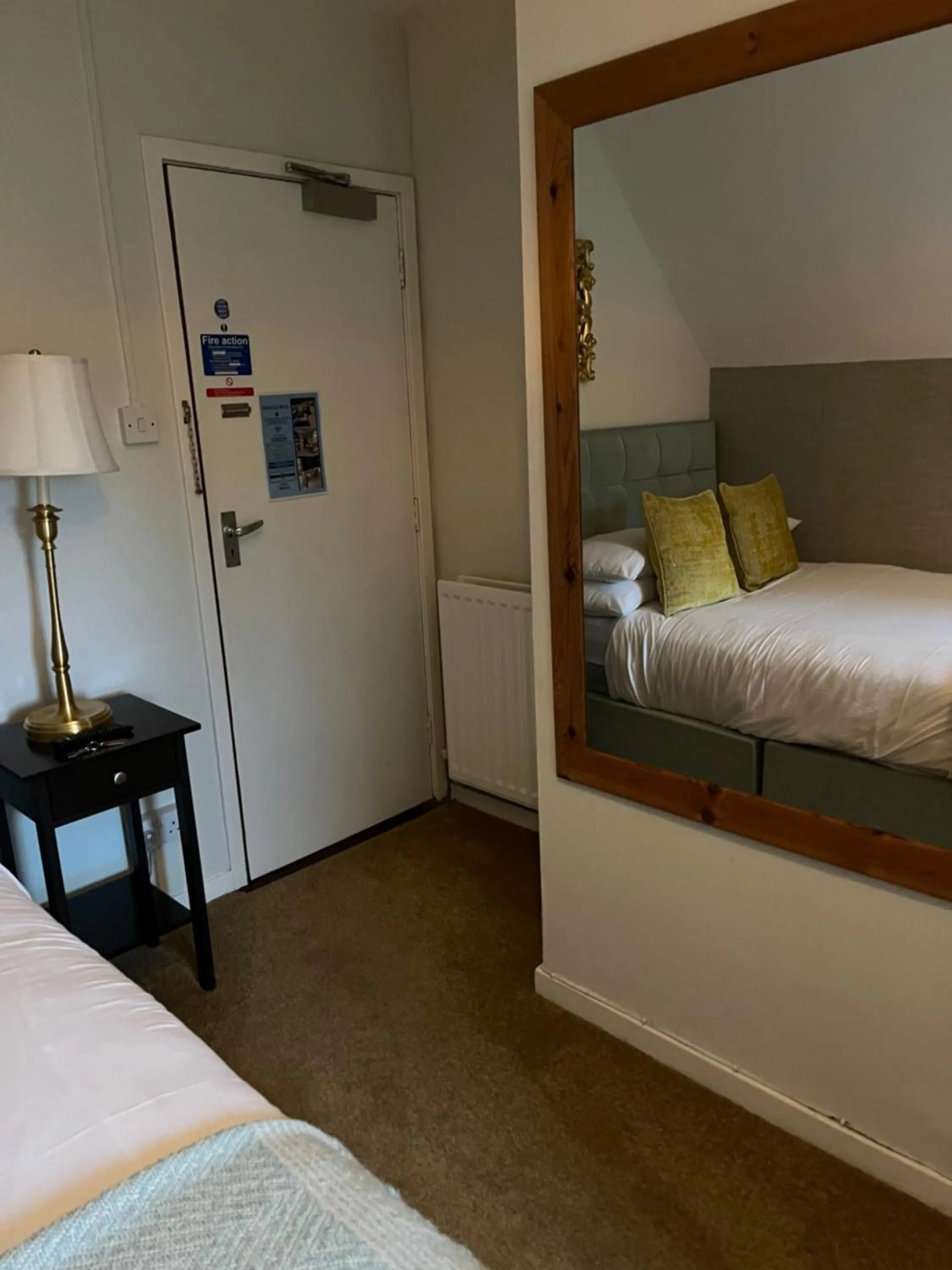 Bed in Overdale Motel