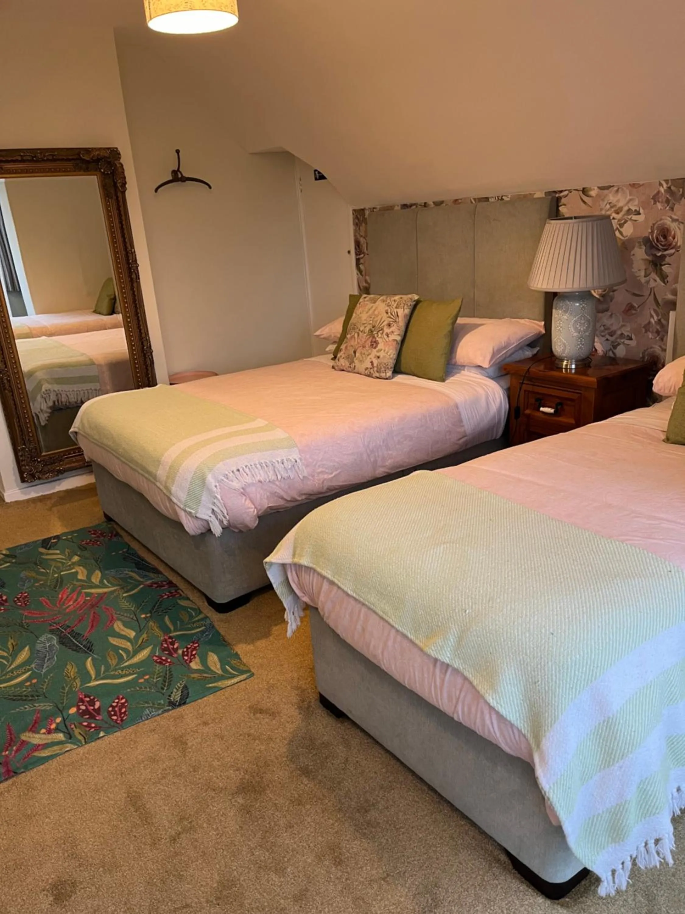 Bed in Overdale Motel