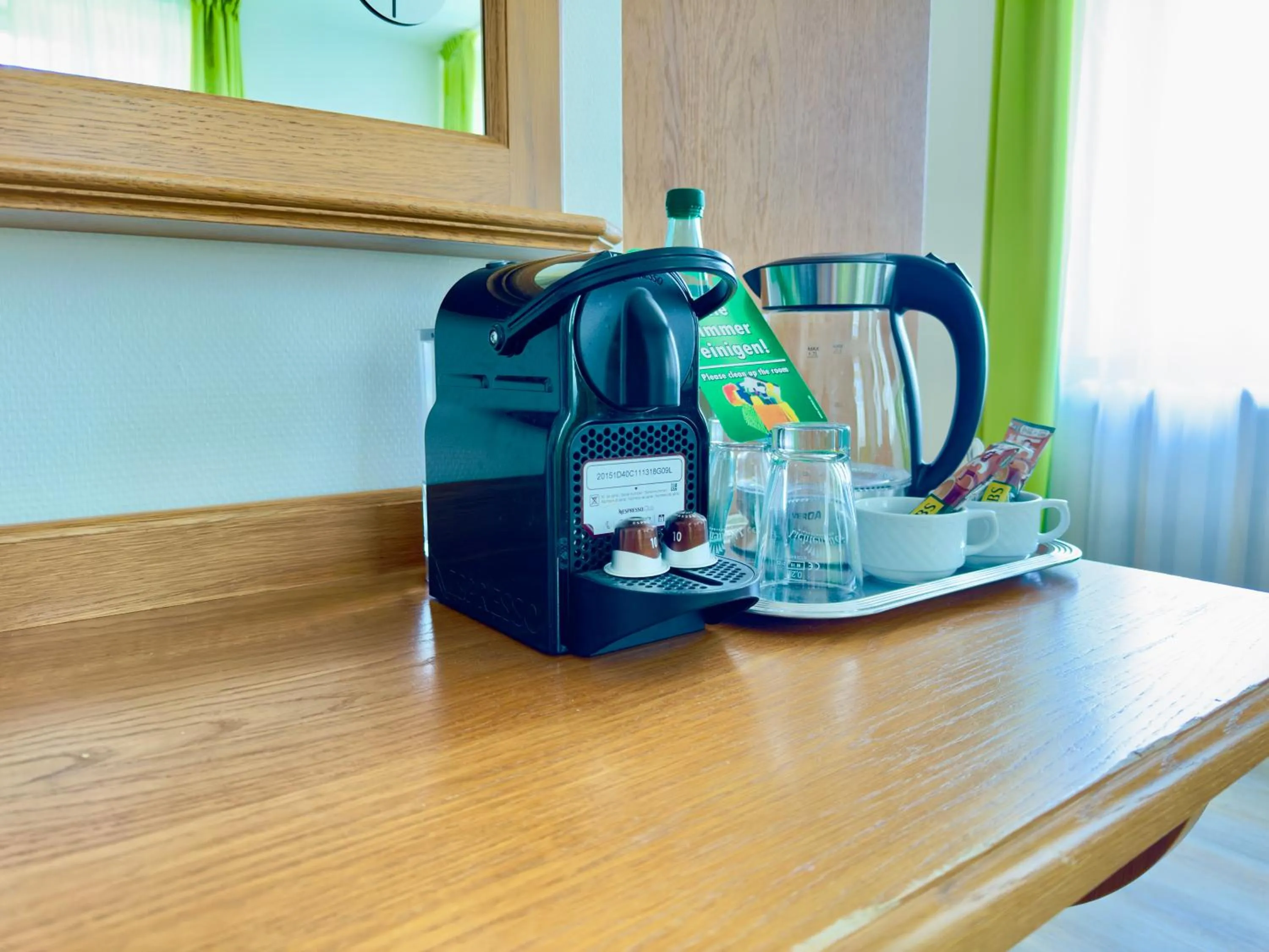 Coffee/tea facilities in Parkhotel Forsthaus