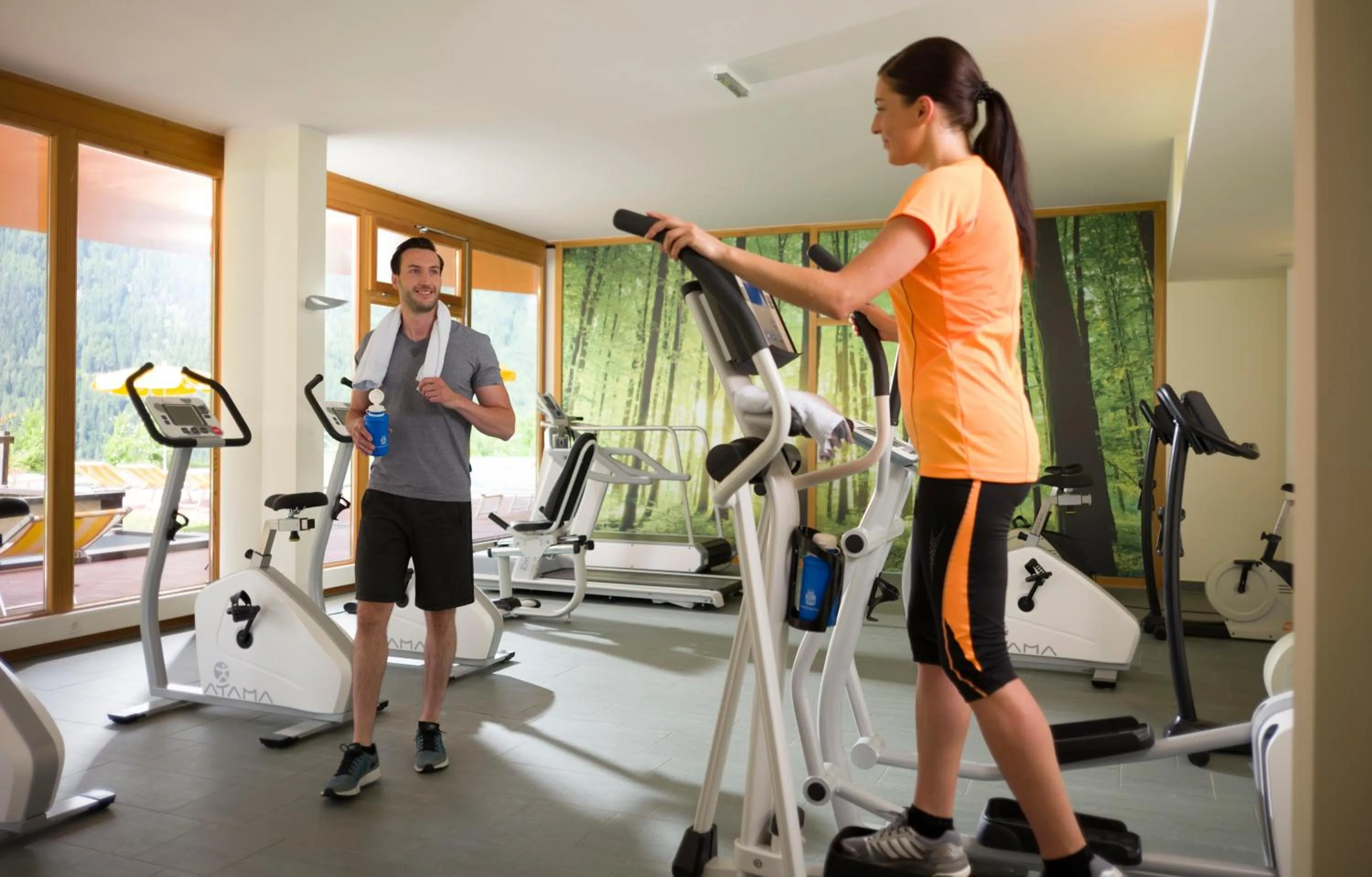 Fitness centre/facilities in Vivea Hotel Umhausen im Ötztal
