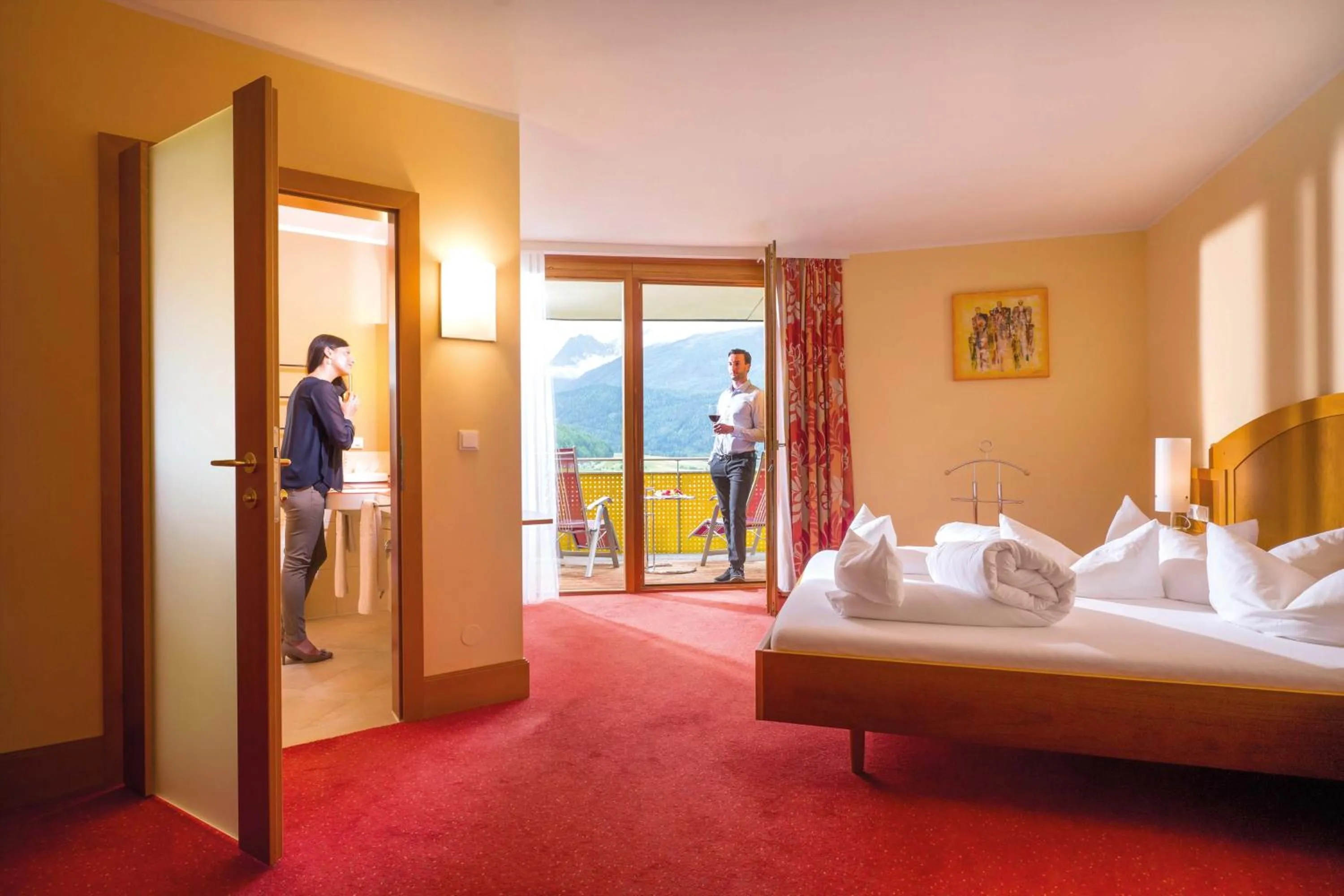 Bedroom, Bed in Vivea Hotel Umhausen im Ötztal