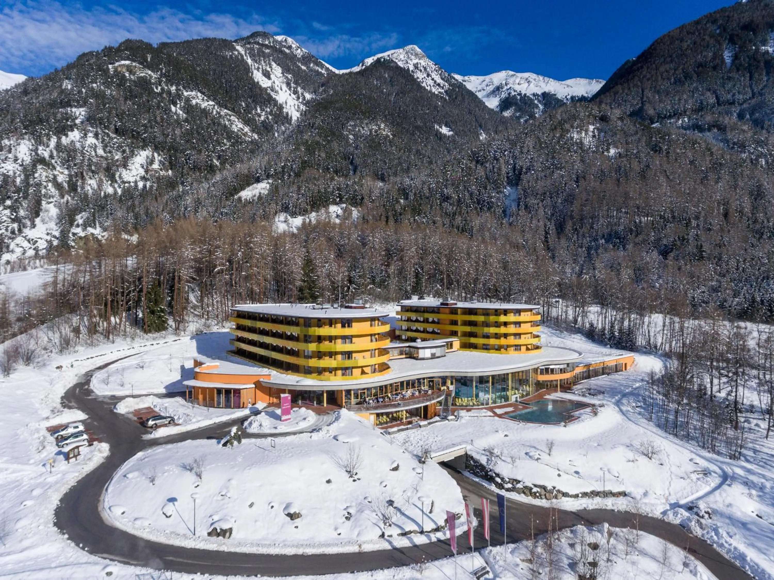 Bird's eye view in Vivea Hotel Umhausen im Ötztal