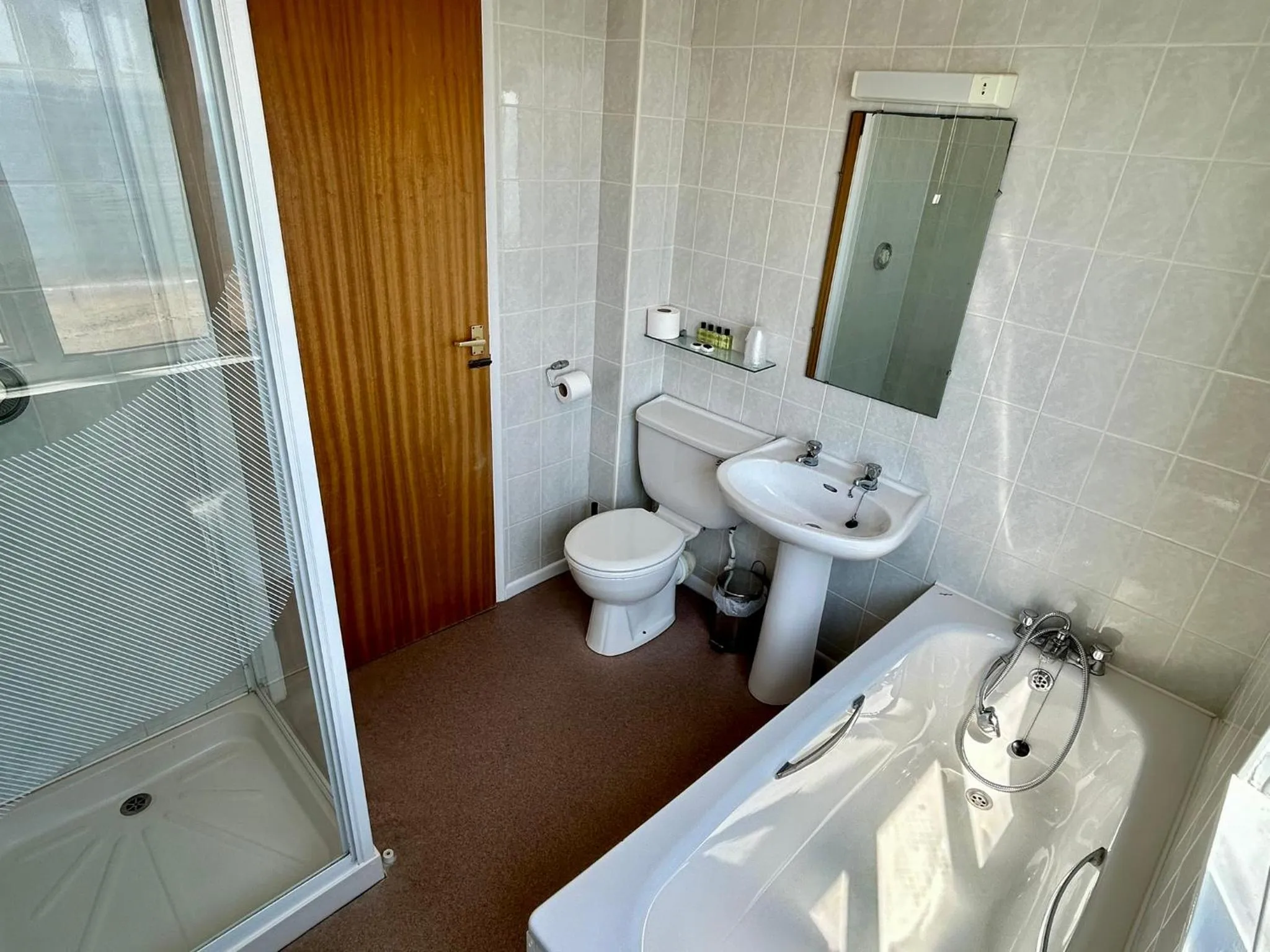 Shower in Regent Court - Seafront, Sandown, Isle of Wight