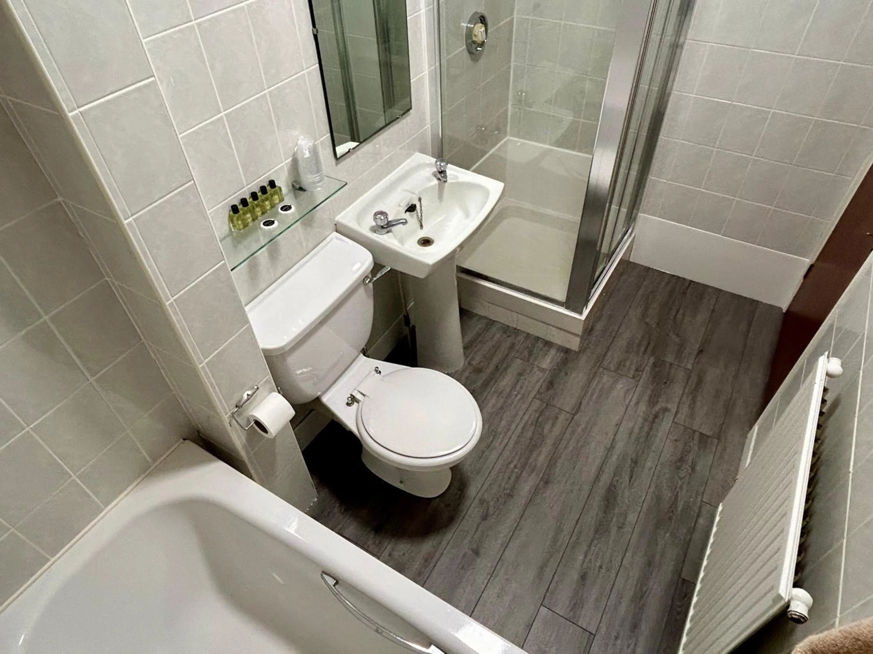 Shower in Regent Court - Seafront, Sandown, Isle of Wight