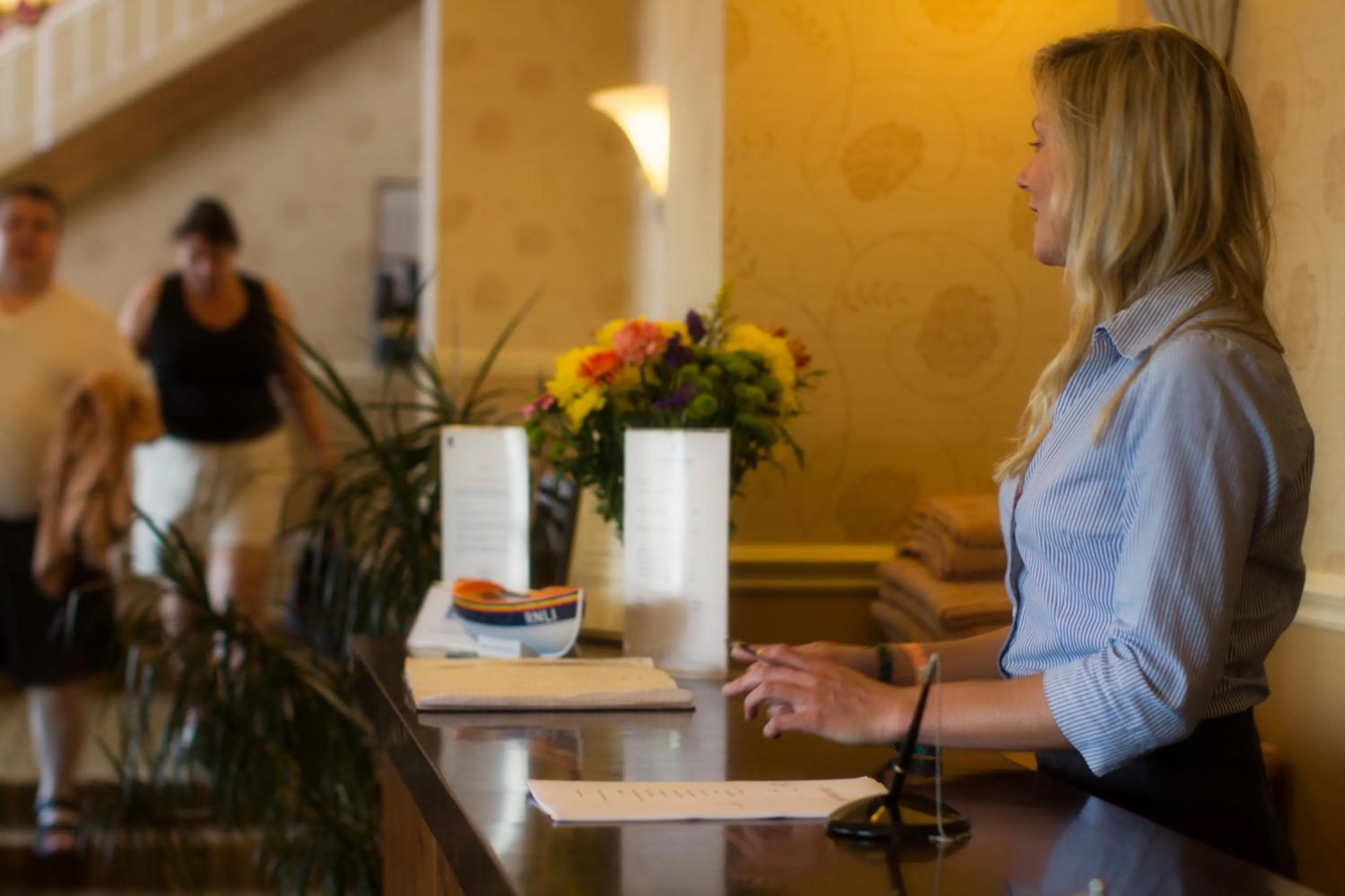 Staff in Regent Court - Seafront, Sandown, Isle of Wight