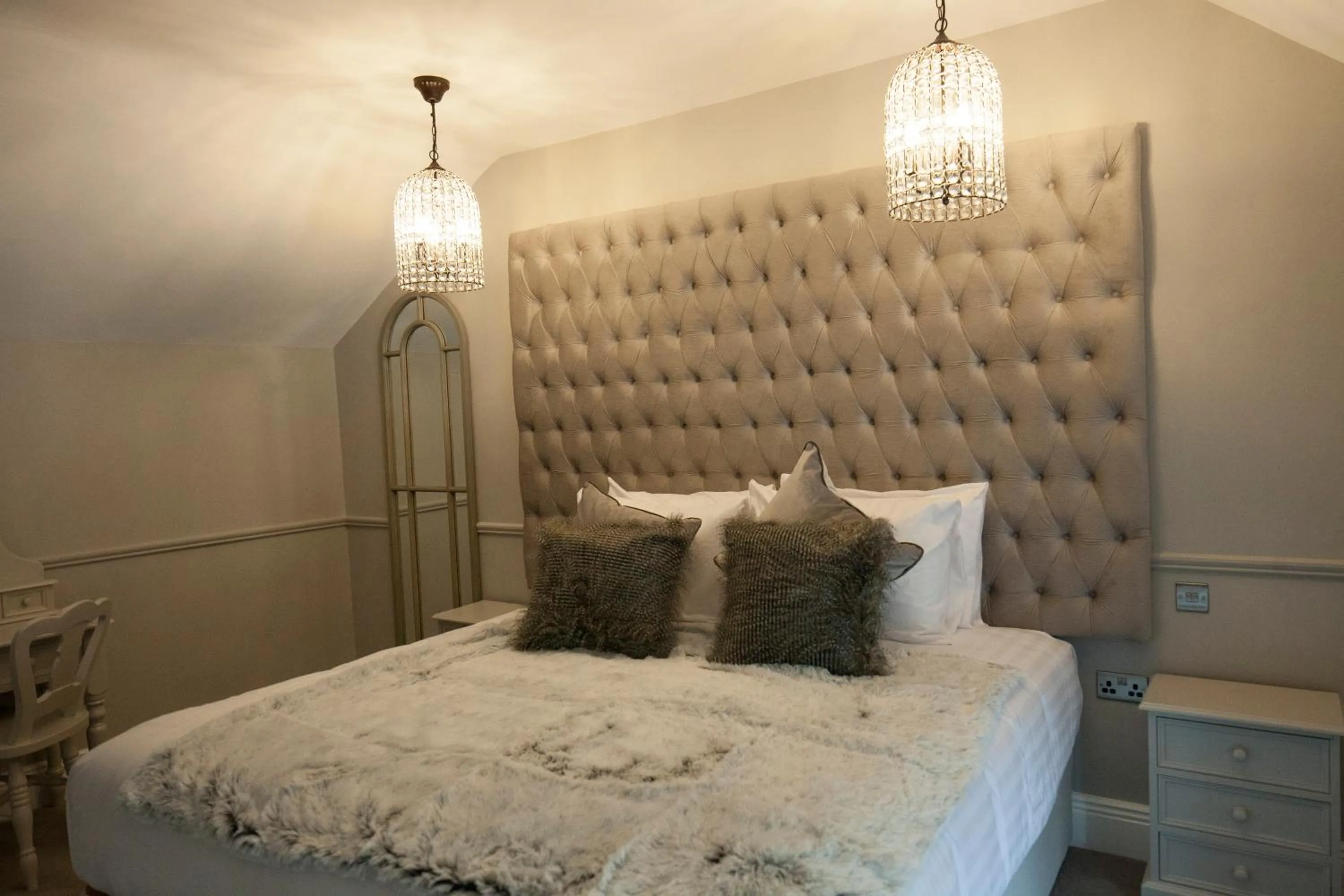 Bedroom, Bed in The Rooms at Bardons