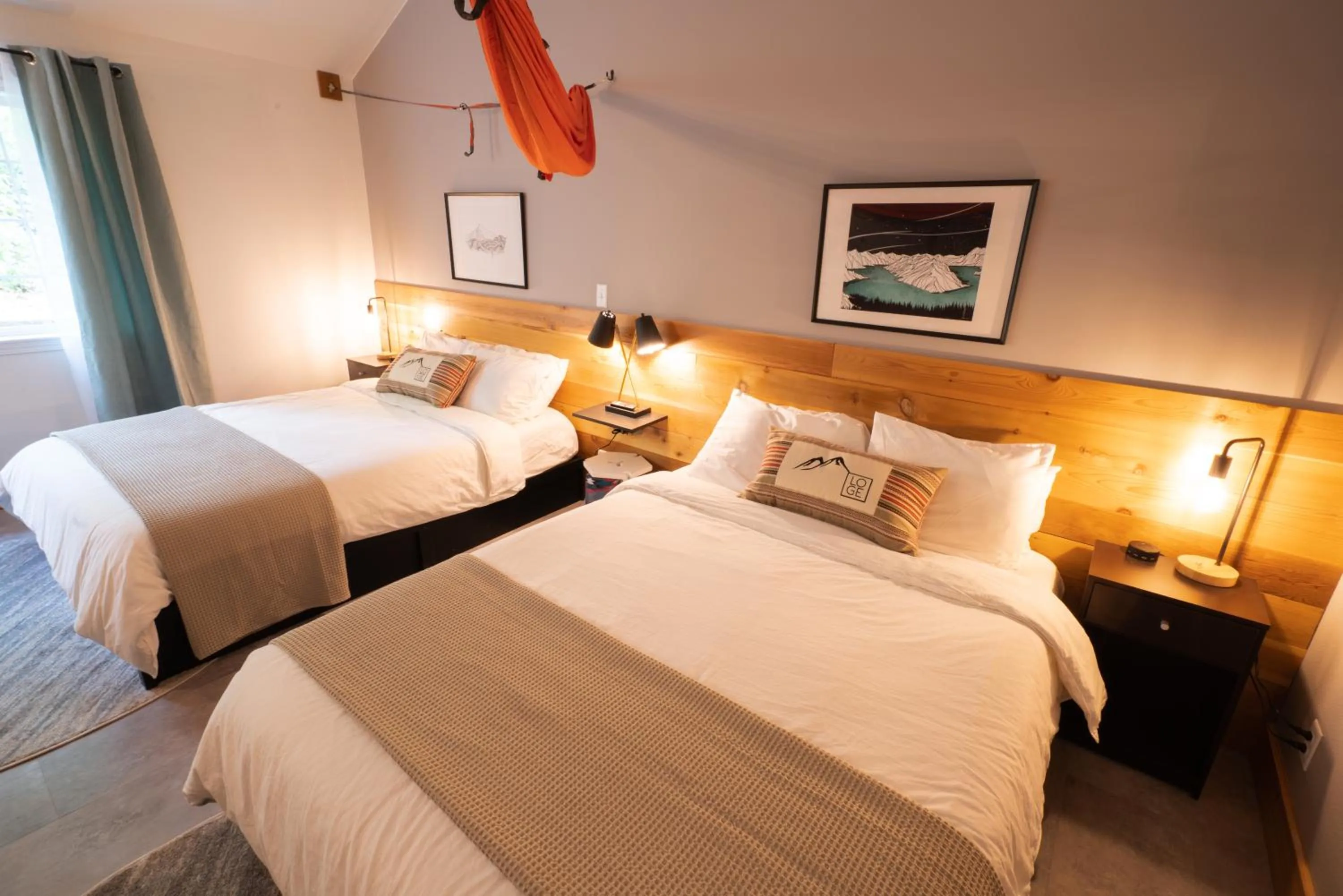 Bed in Summit View Inn