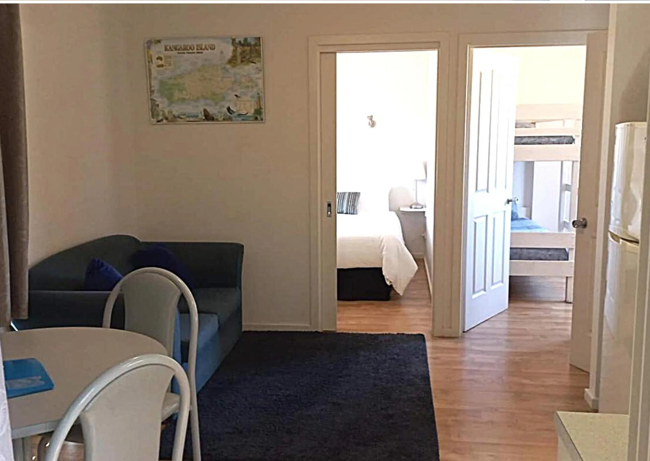Living room, Bed in Kangaroo Island Coastal Villas
