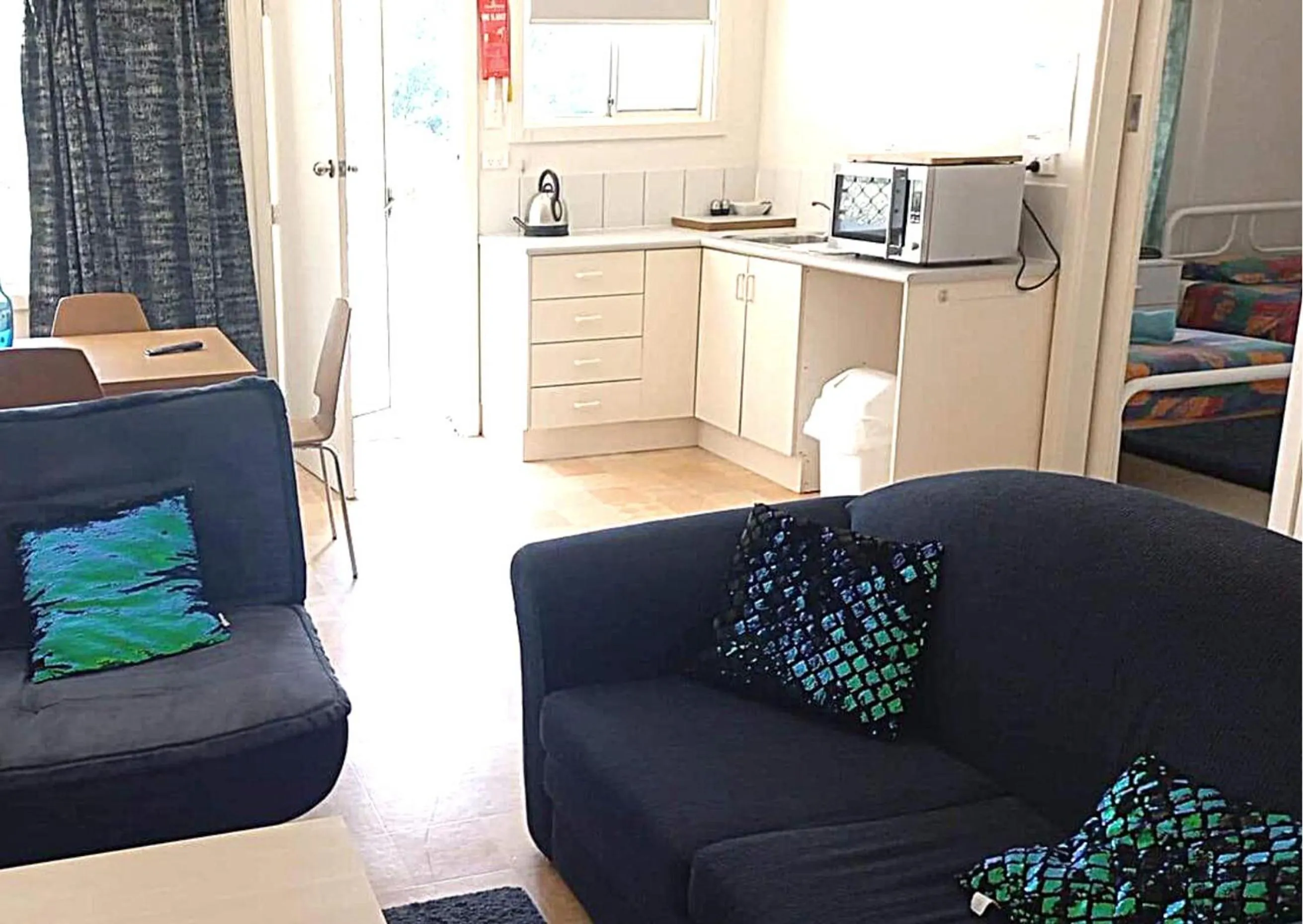 Seating area in Kangaroo Island Coastal Villas