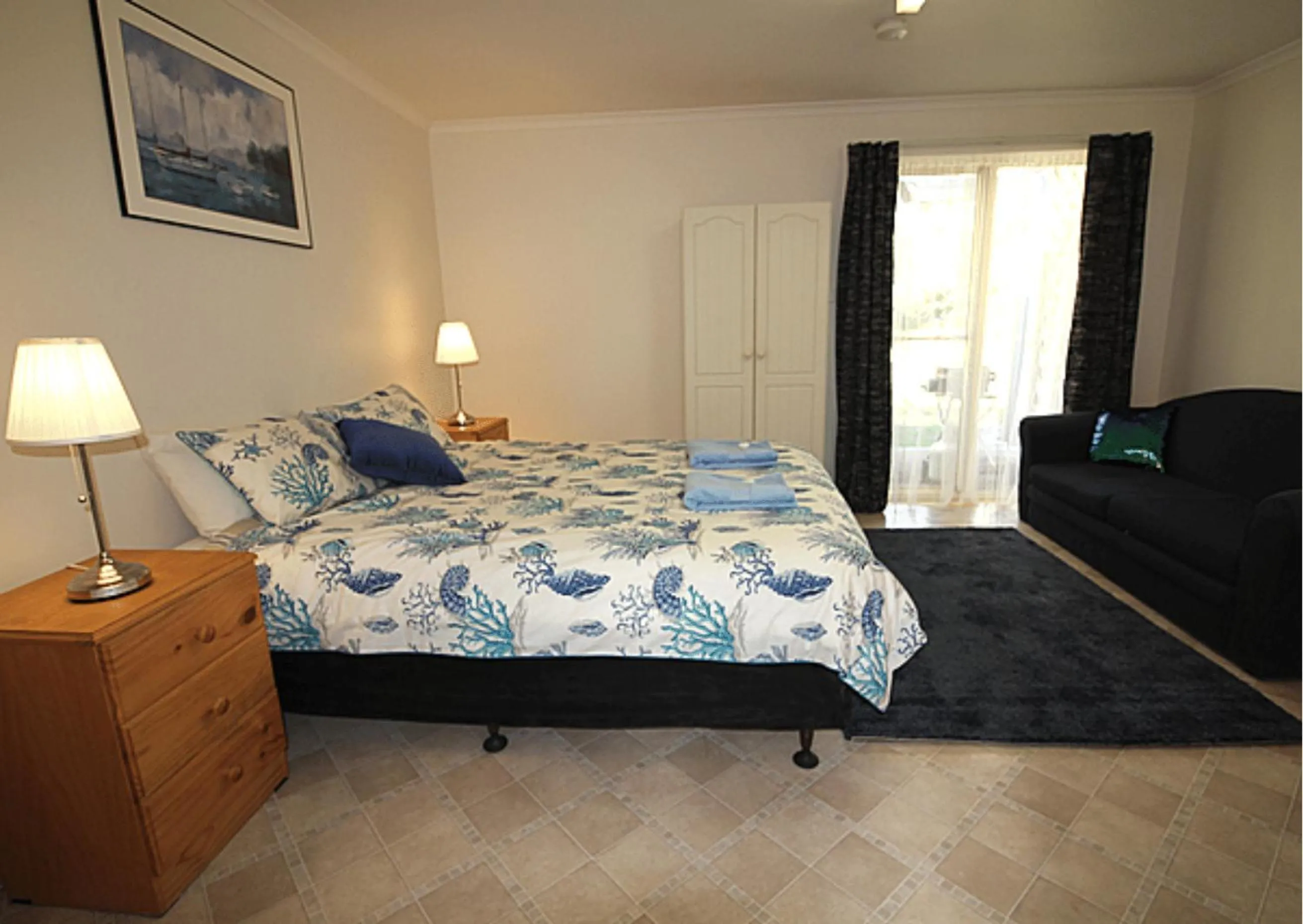 Bedroom, Bed in Kangaroo Island Coastal Villas