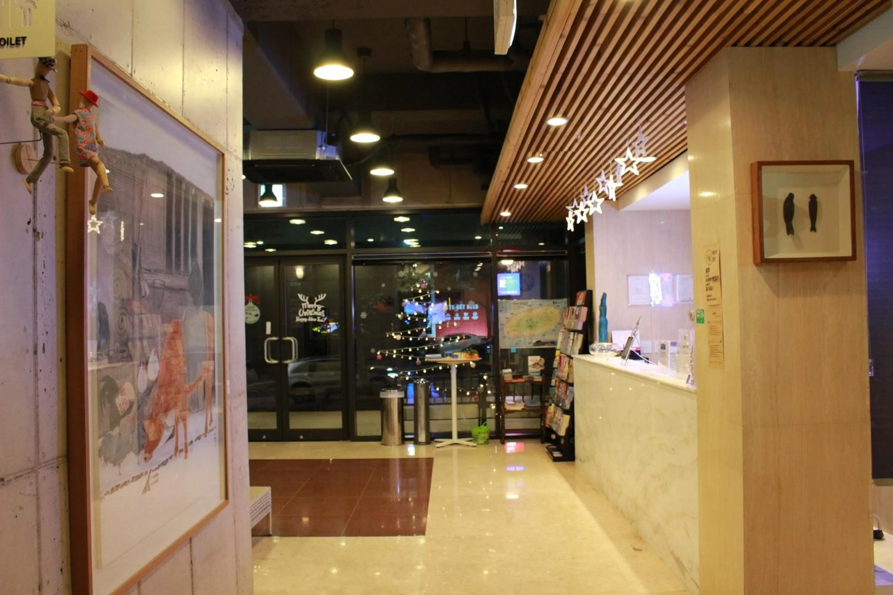 Lobby or reception in Hotel Stay Interview Jeju