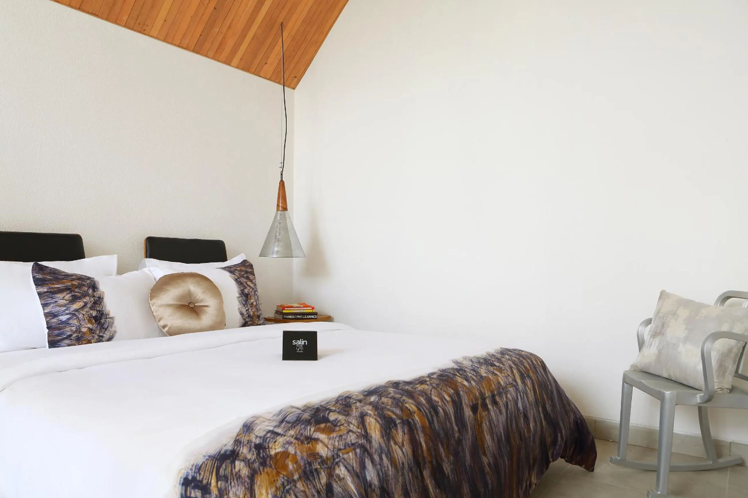 Decorative detail, Bed in YATS Colony