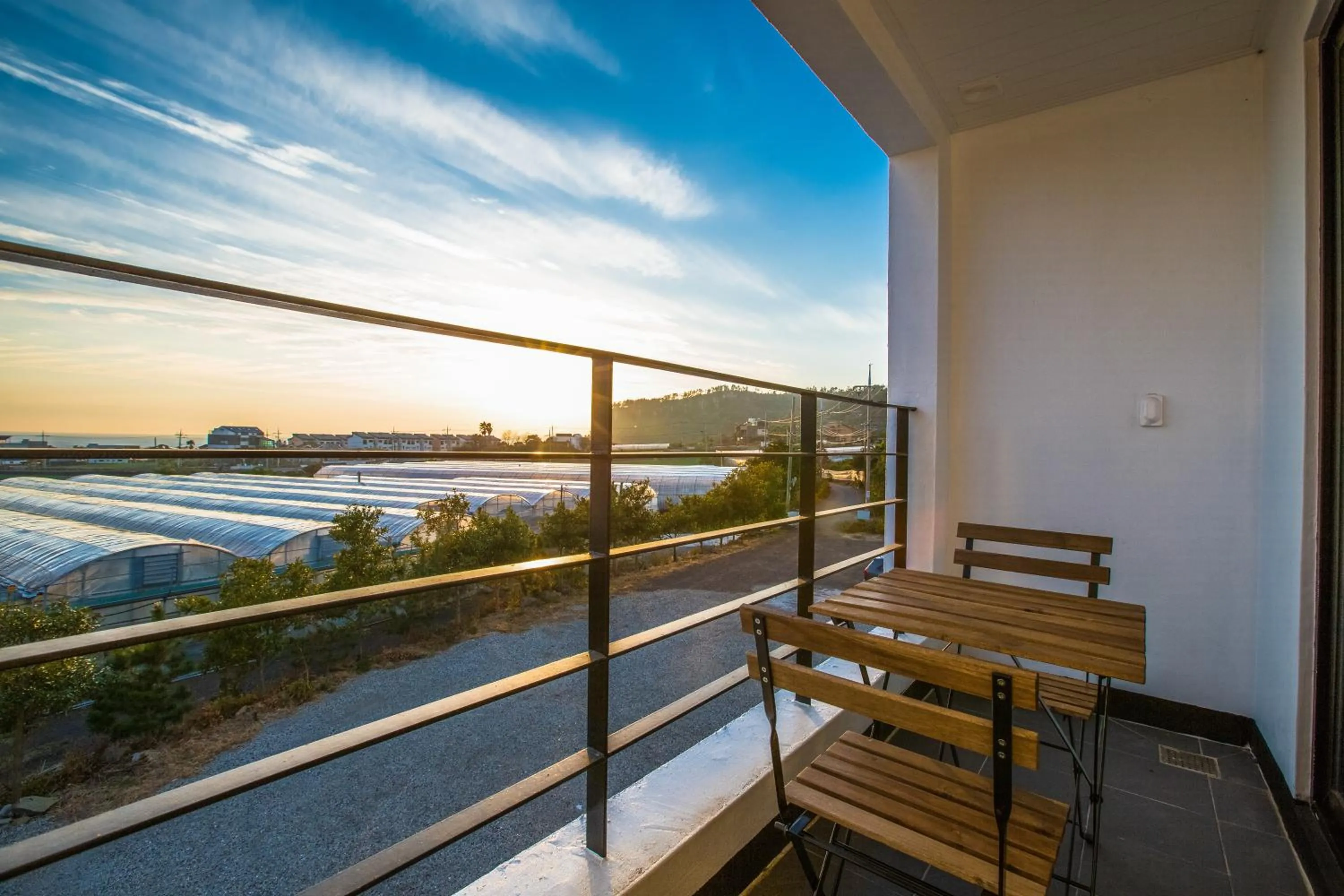 Balcony/Terrace in Jeju Soo Pension