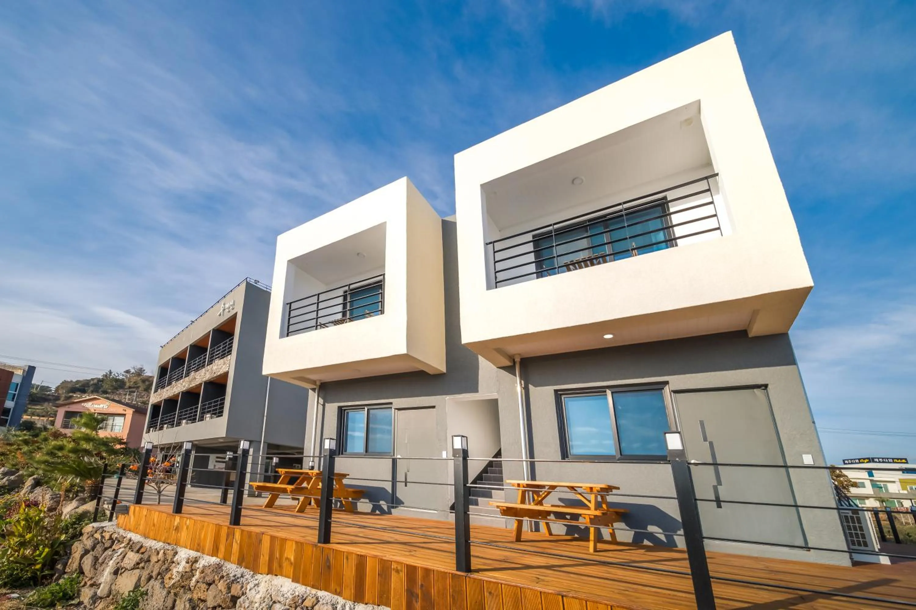 Facade/entrance in Jeju Soo Pension