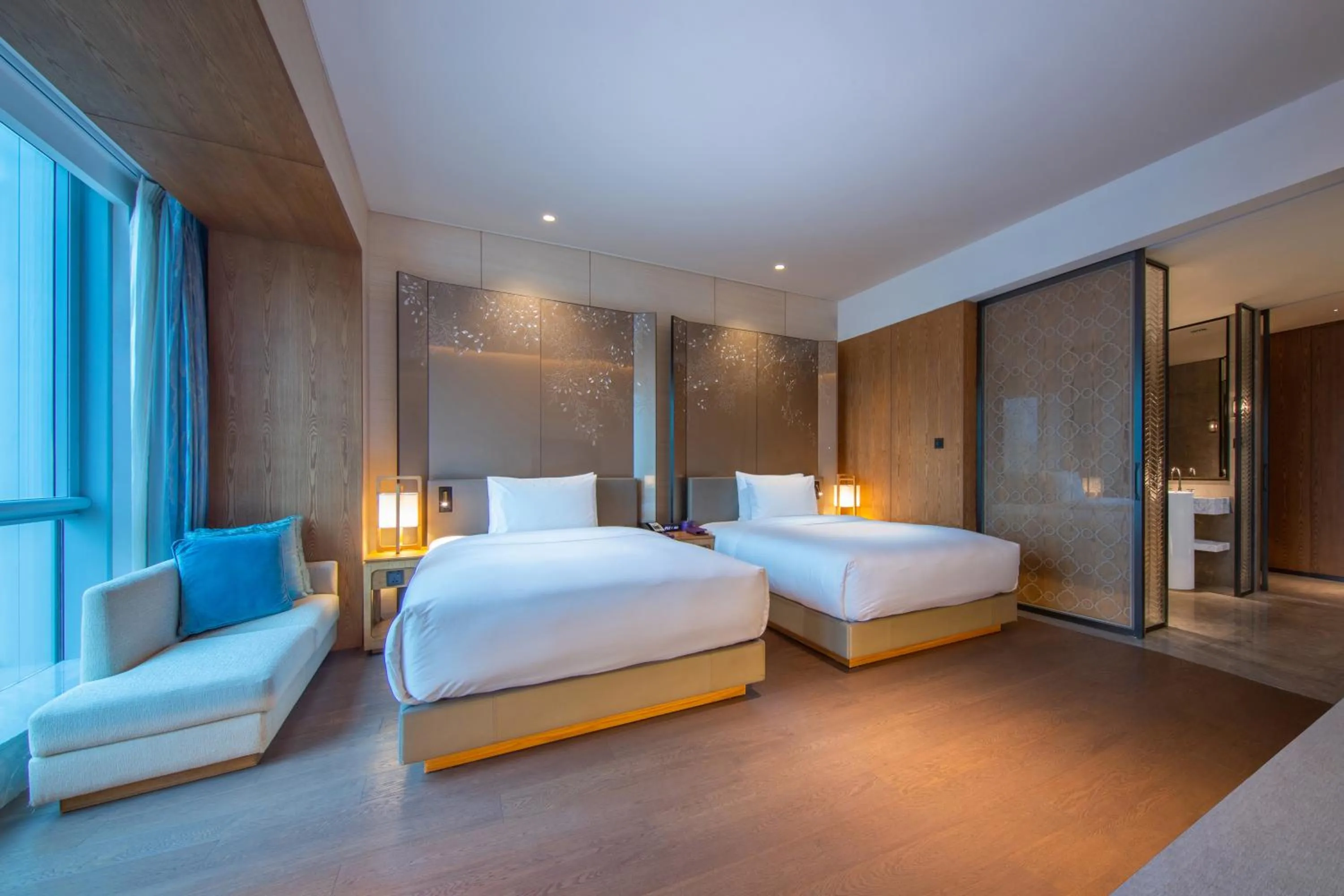 Bed in Conrad Guangzhou