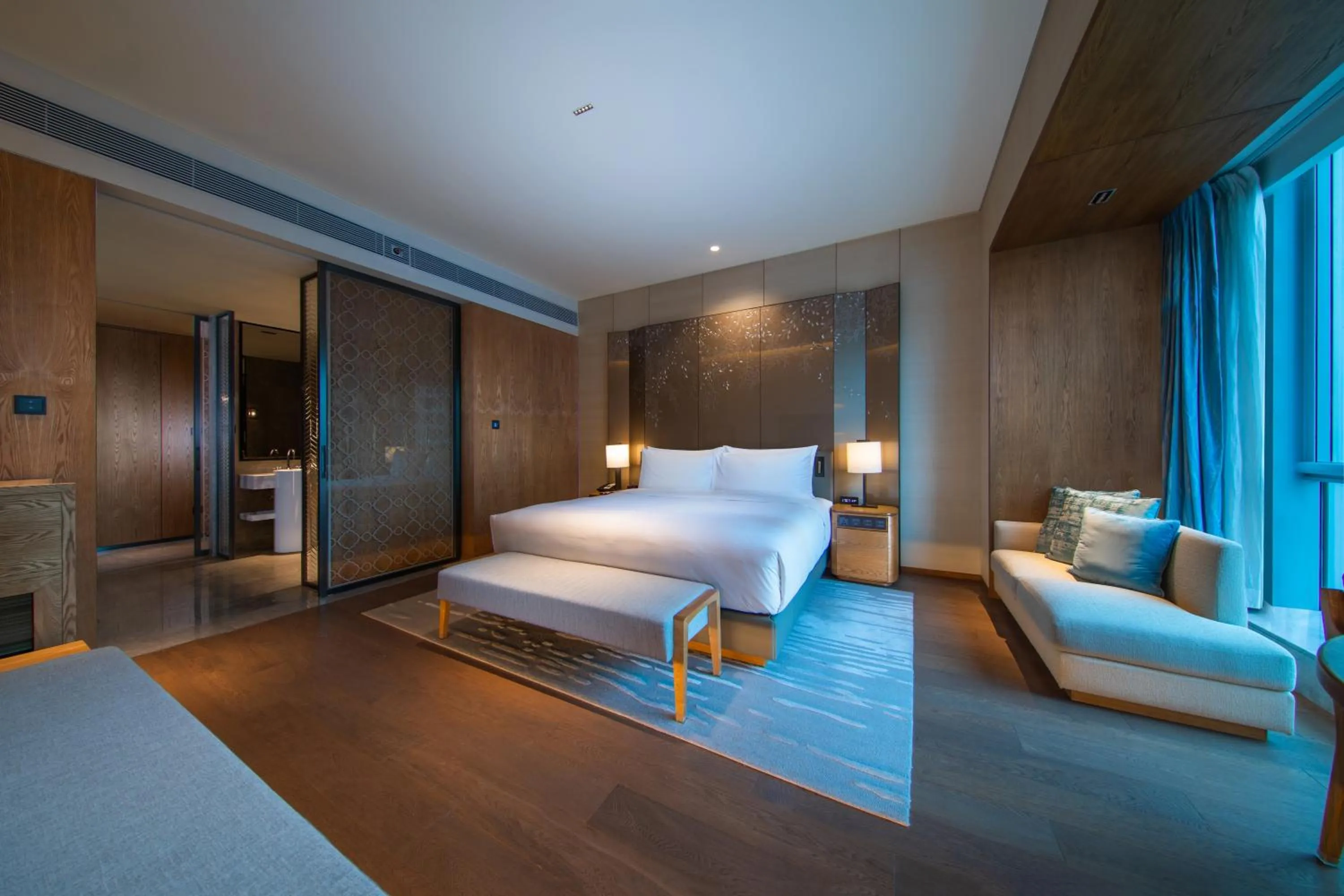 Bed in Conrad Guangzhou