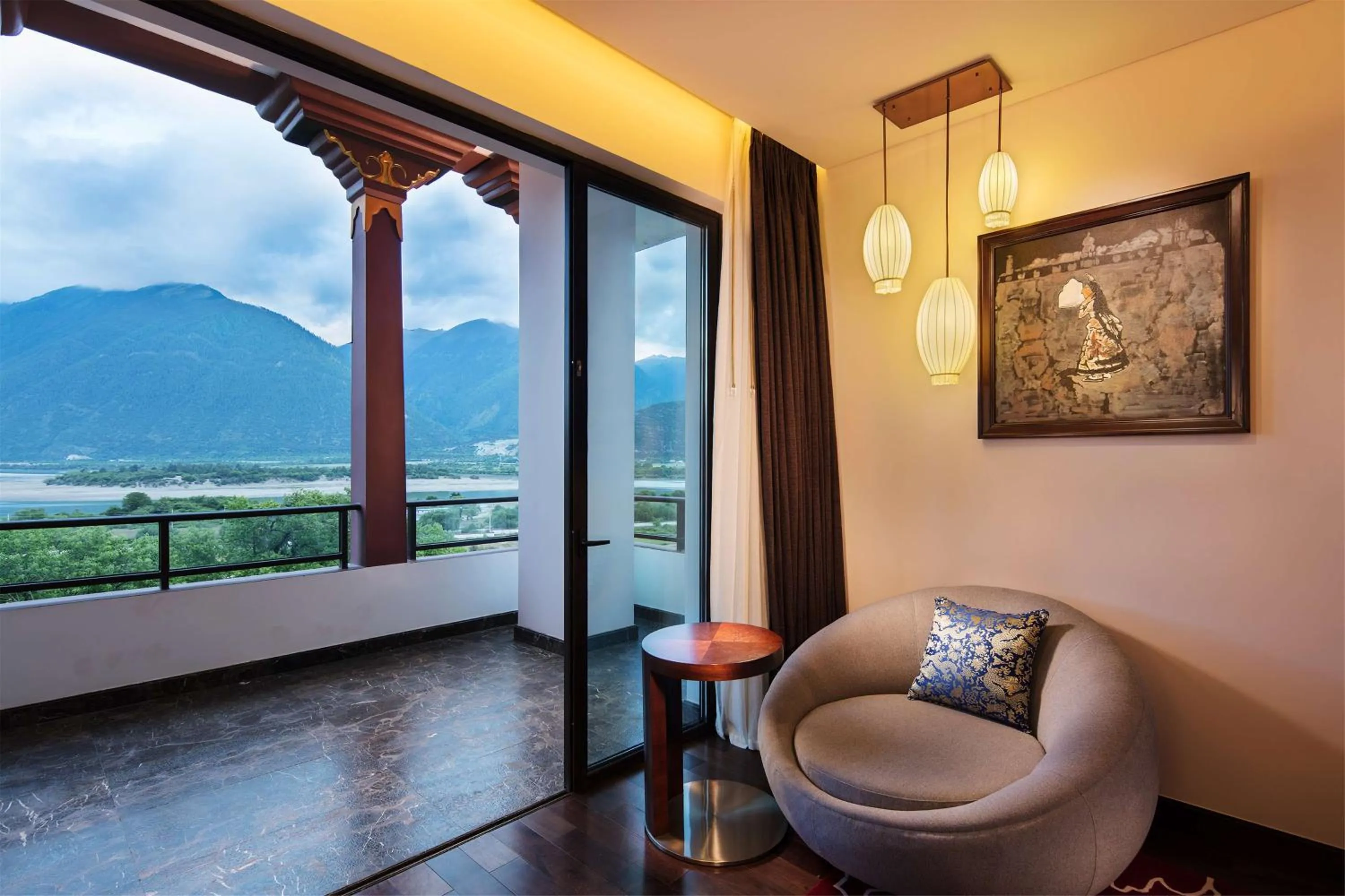 View (from property/room) in Hilton Linzhi Resort