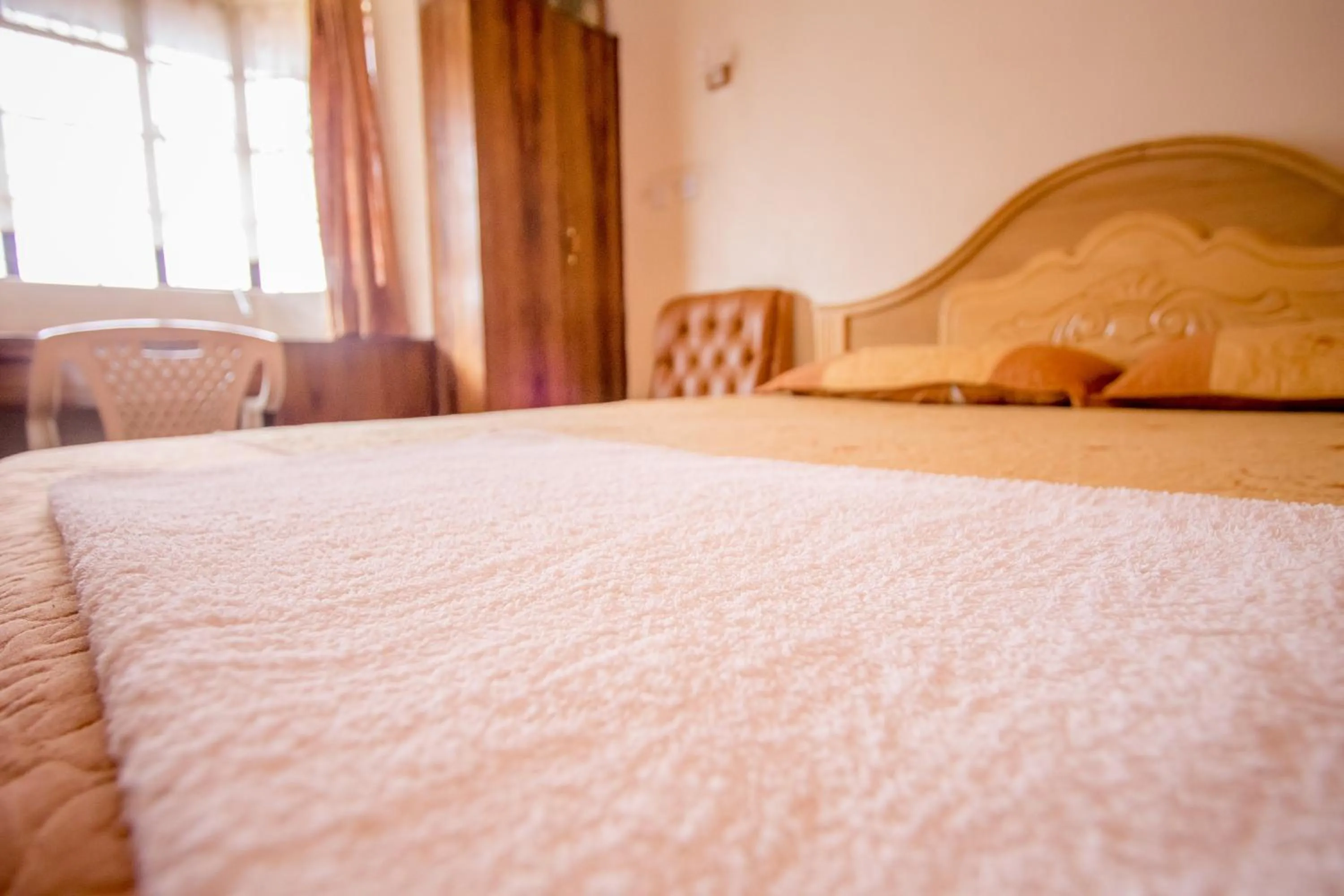 Bed in Hotel Genevieve