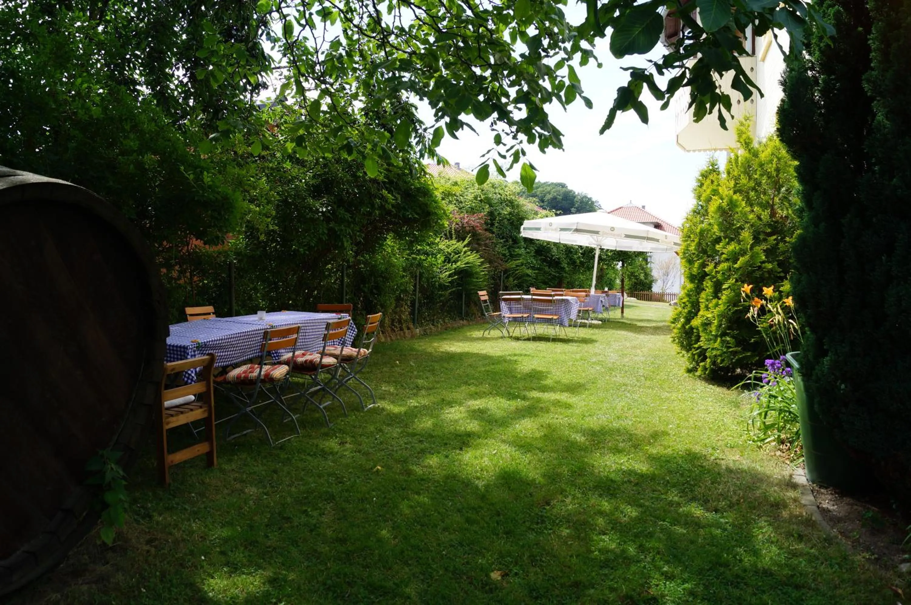 Garden in Hotel Am Kurpark