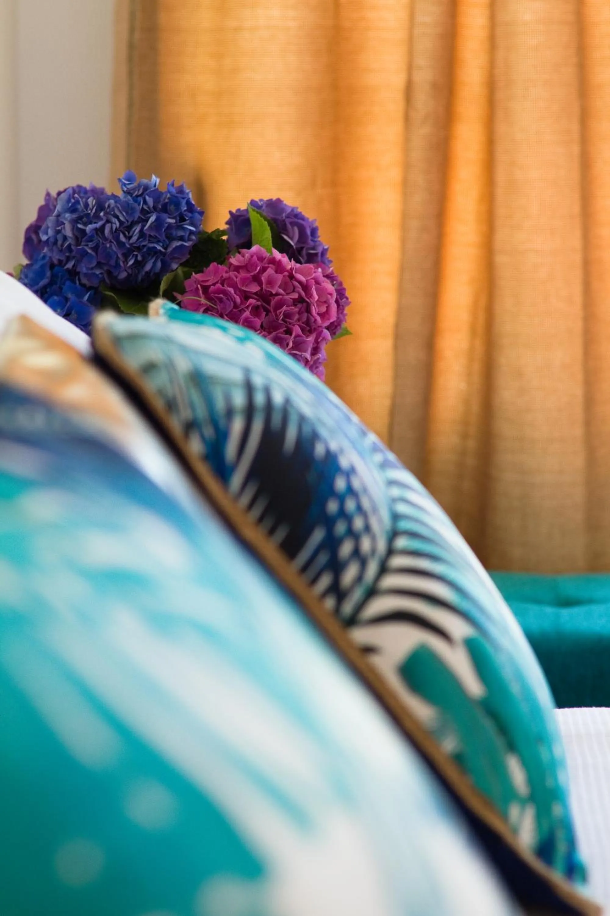 Decorative detail, Bed in Duerming Sea View Viveiro