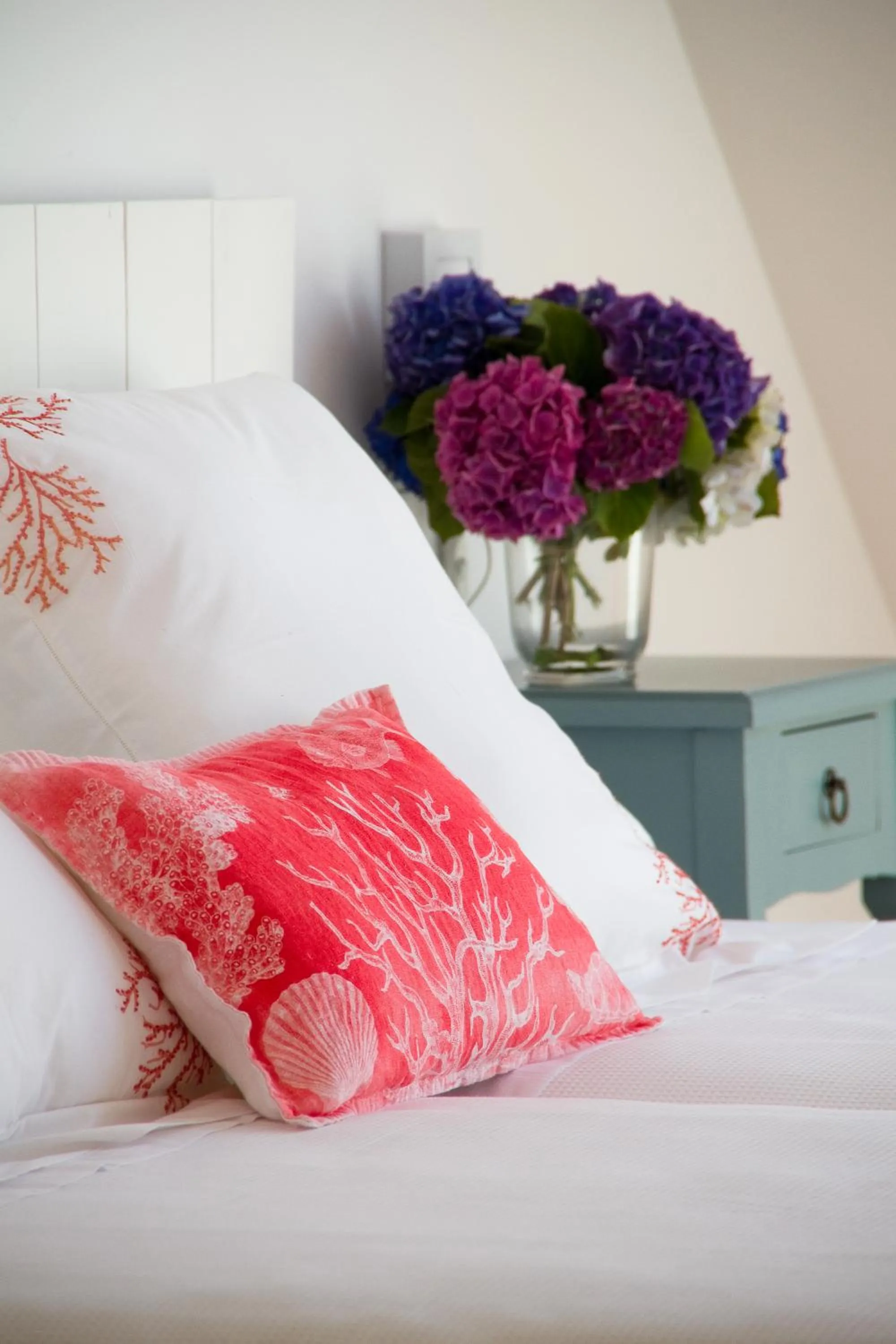 Decorative detail, Bed in Duerming Sea View Viveiro