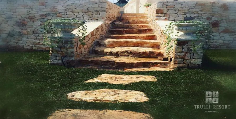 Garden view in Trulli Resort