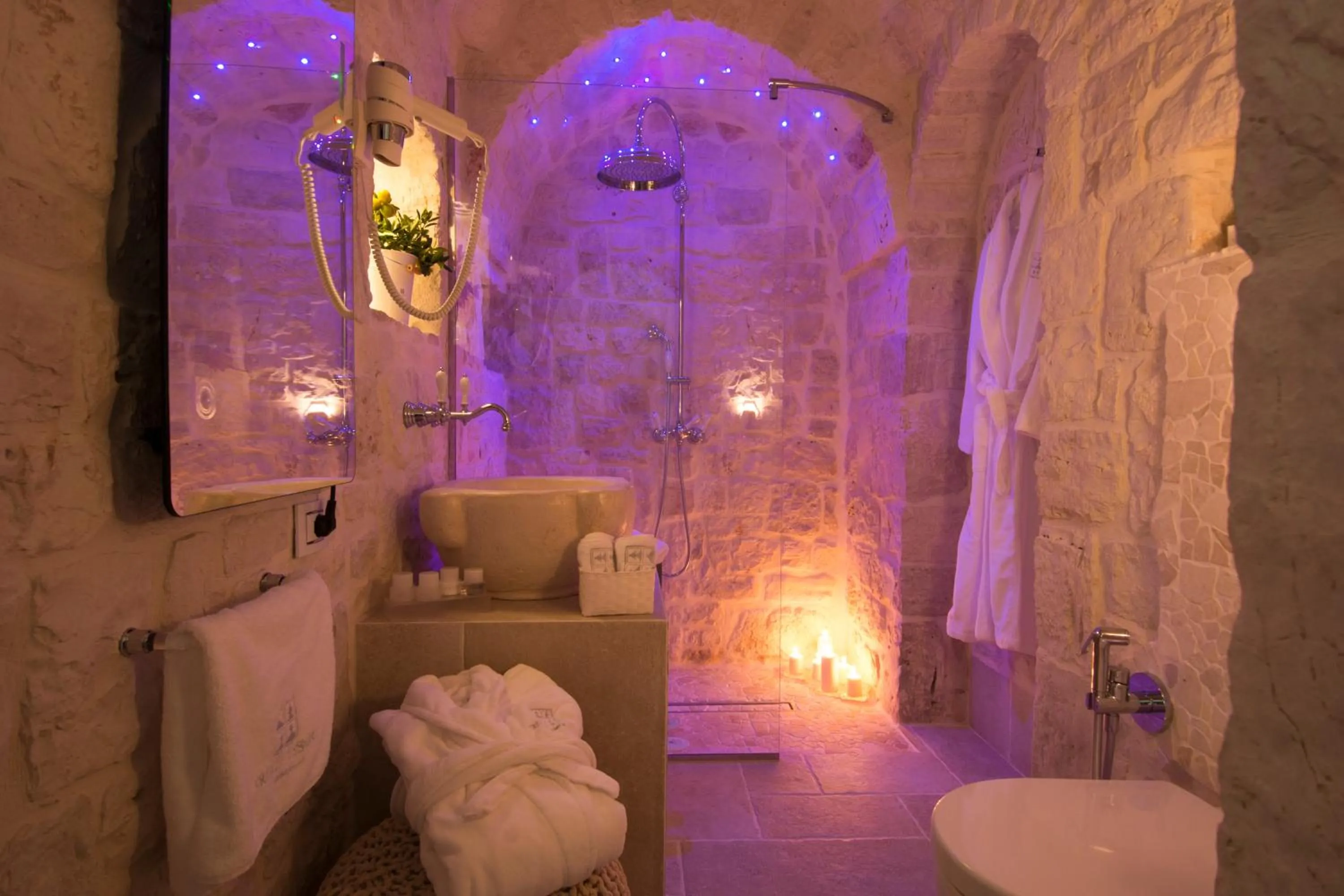Bathroom in Trulli Resort