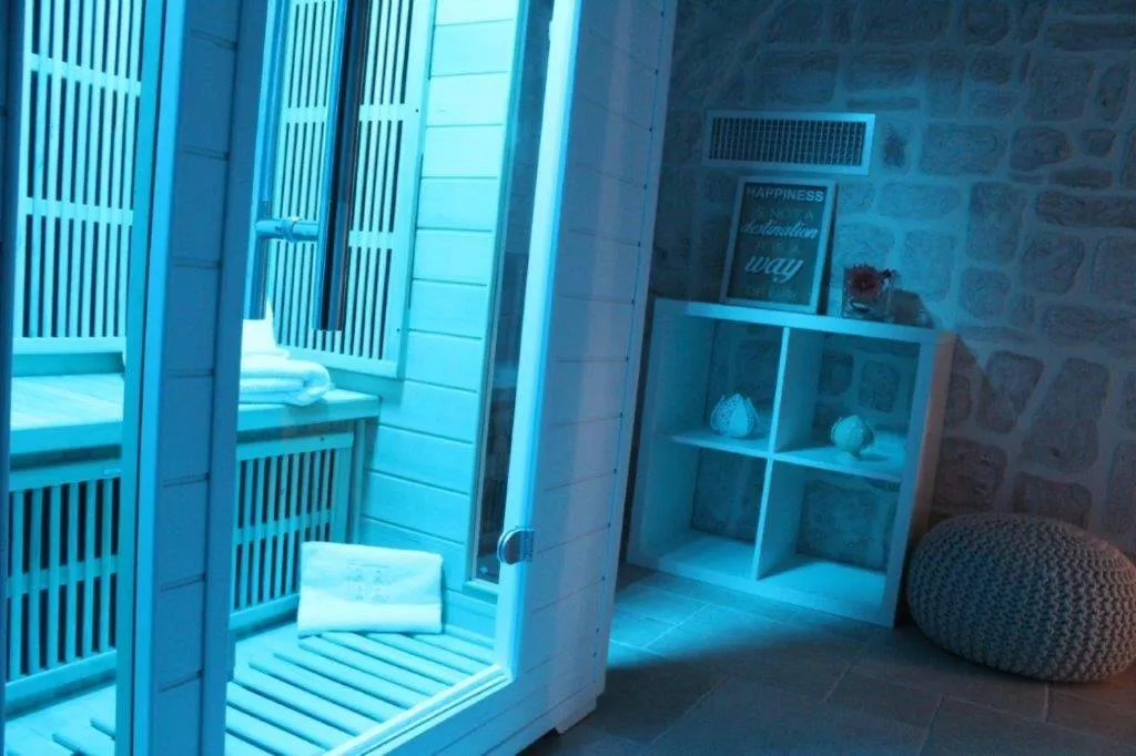 Bed in Trulli Resort