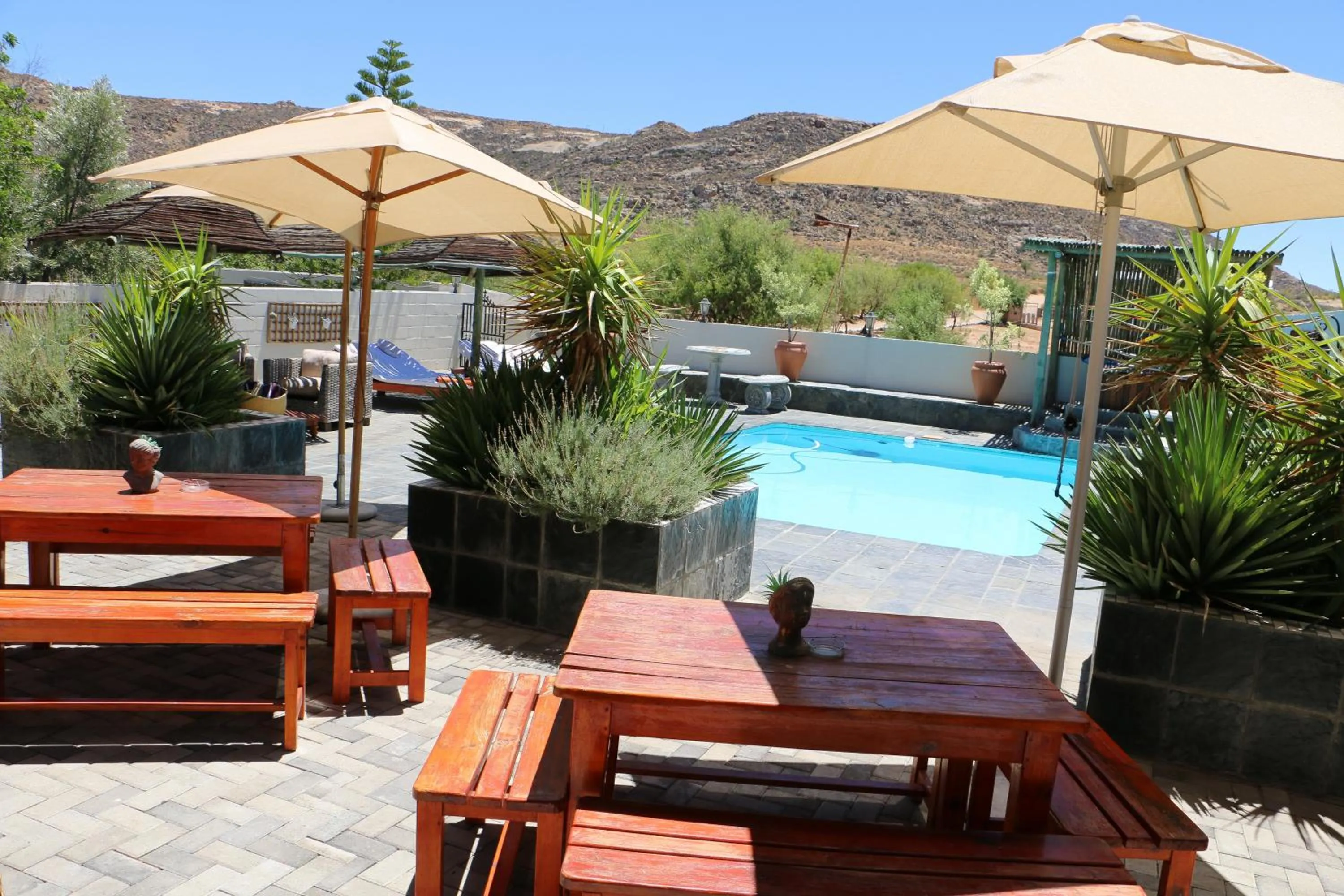Swimming pool in Daisy Country Lodge