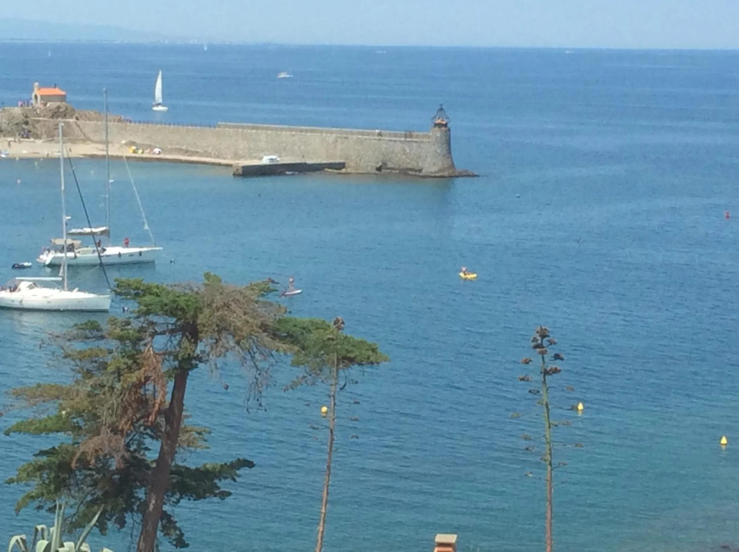 Sea view in Hotel Le Bon Port