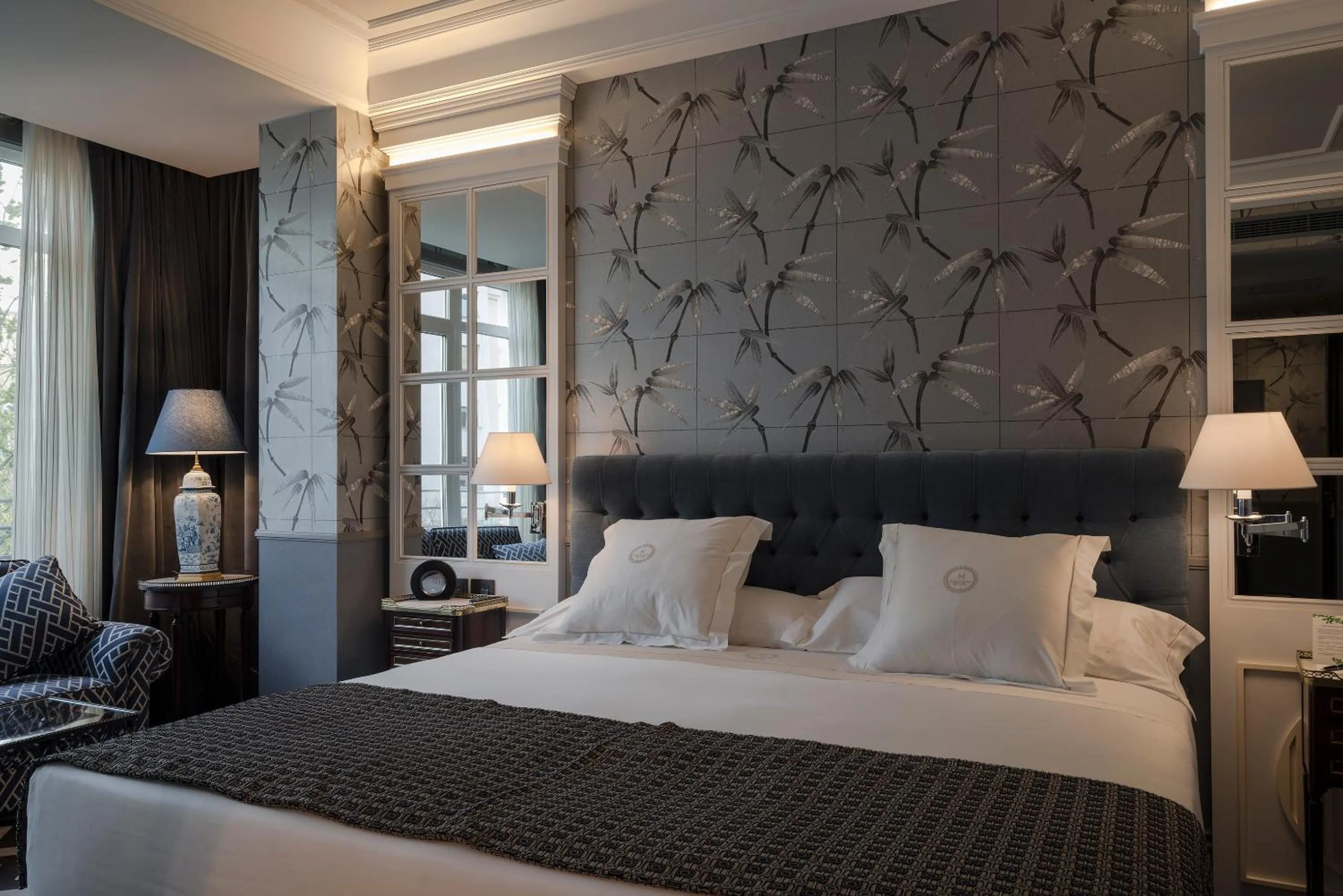 Bed in Relais & Châteaux Heritage Hotel