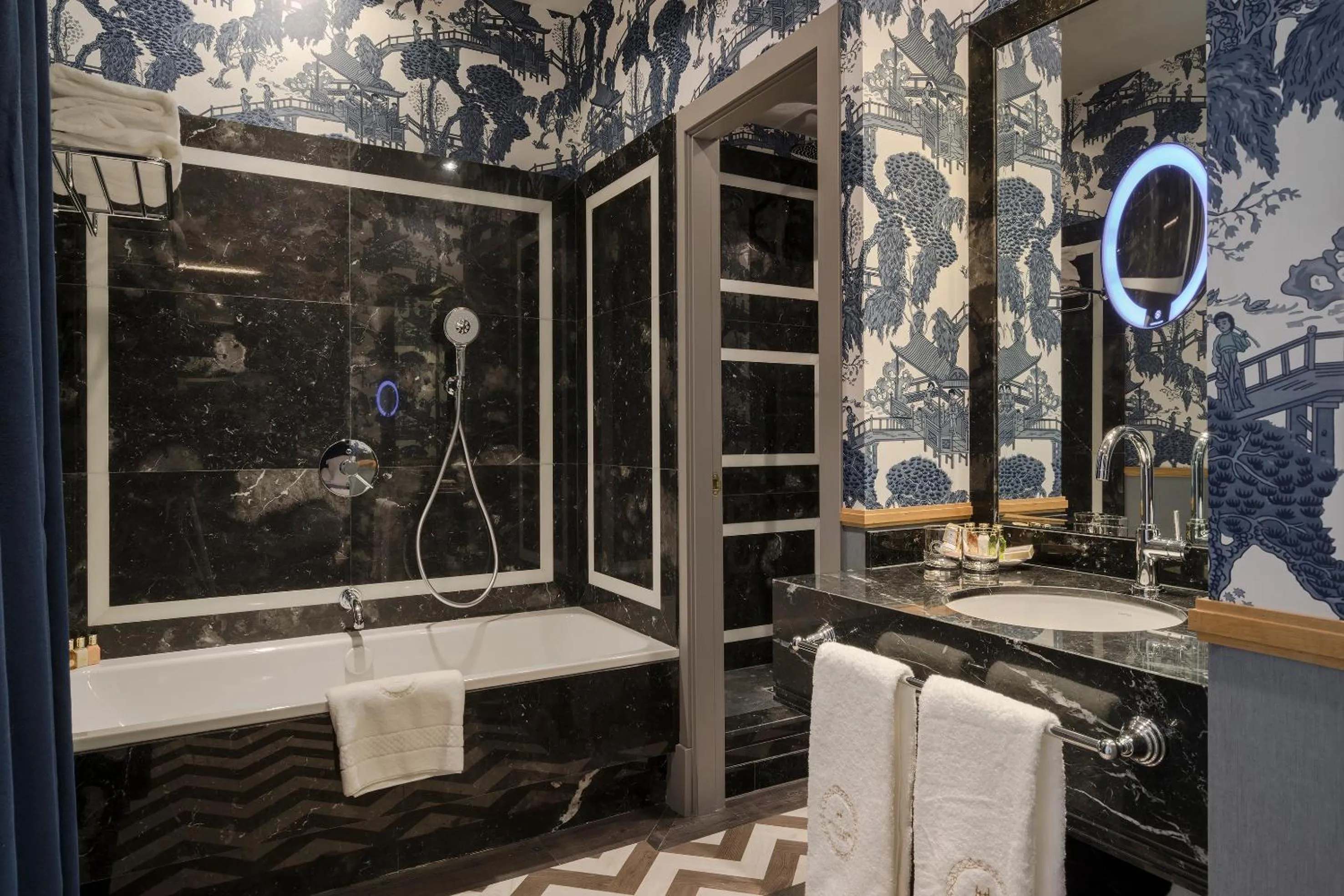 Bathroom in Relais & Châteaux Heritage Hotel