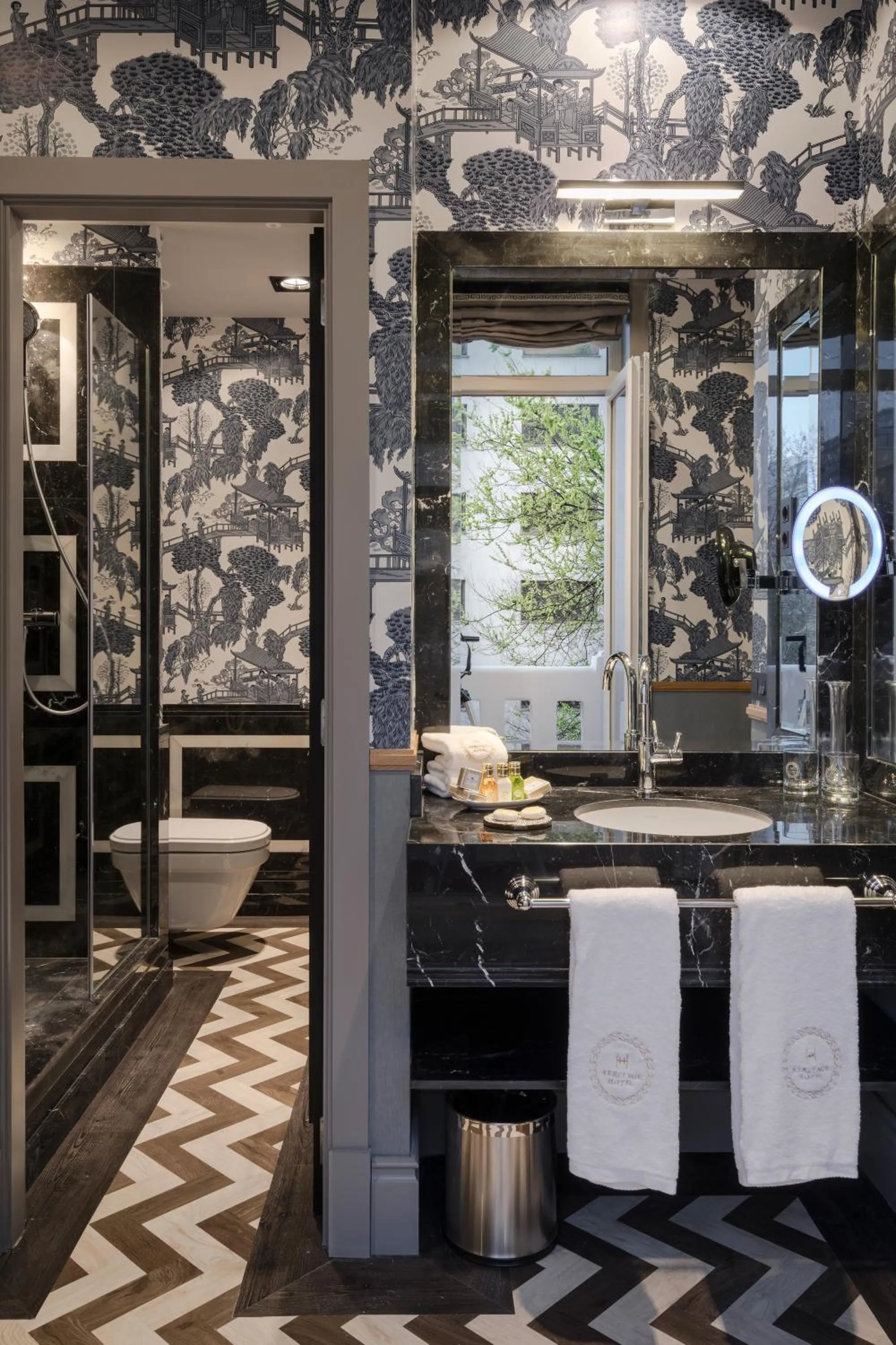 Bathroom in Relais & Châteaux Heritage Hotel