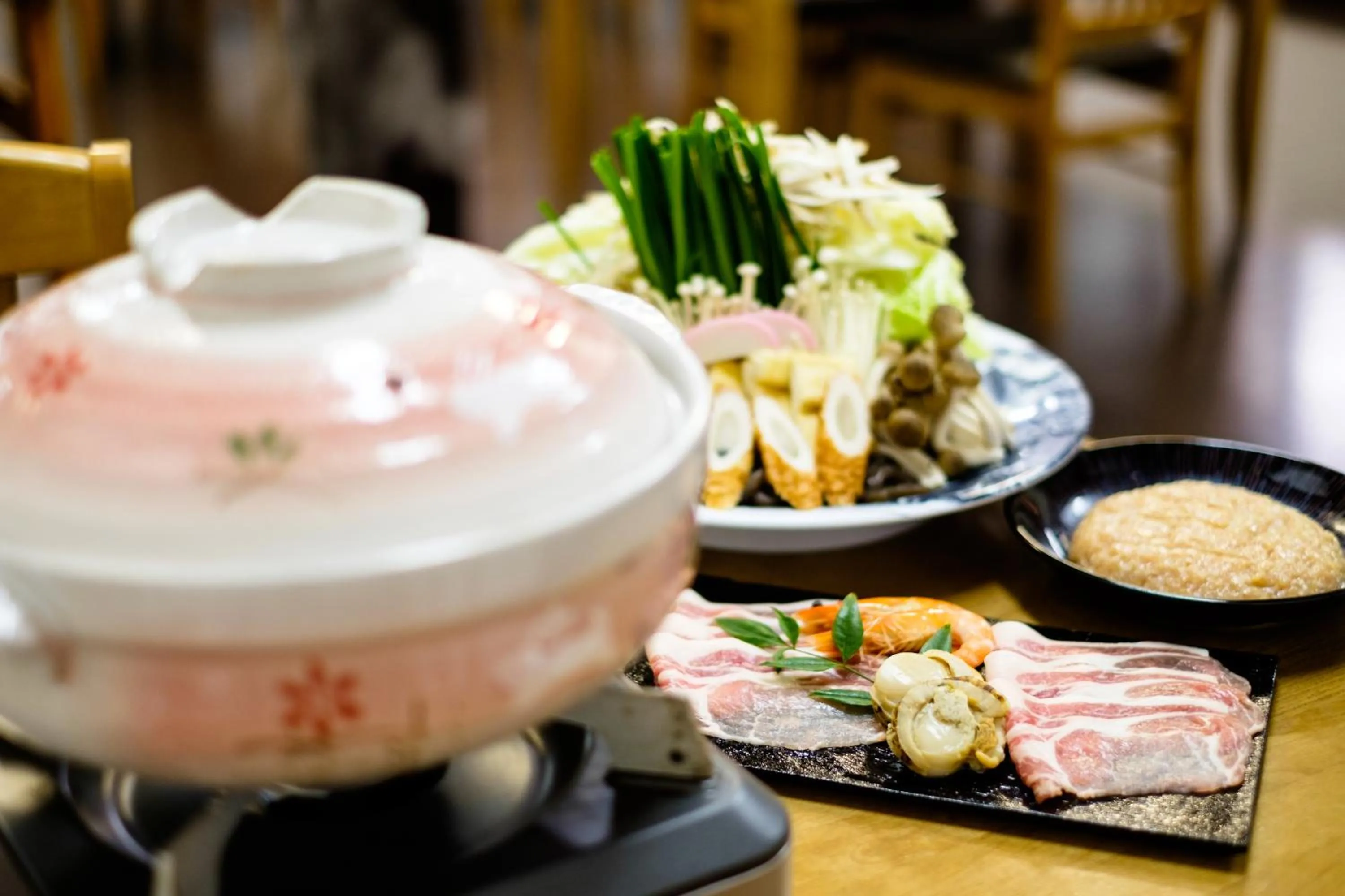 Dinner in Hiyoshi Forest Resort Yamanoie