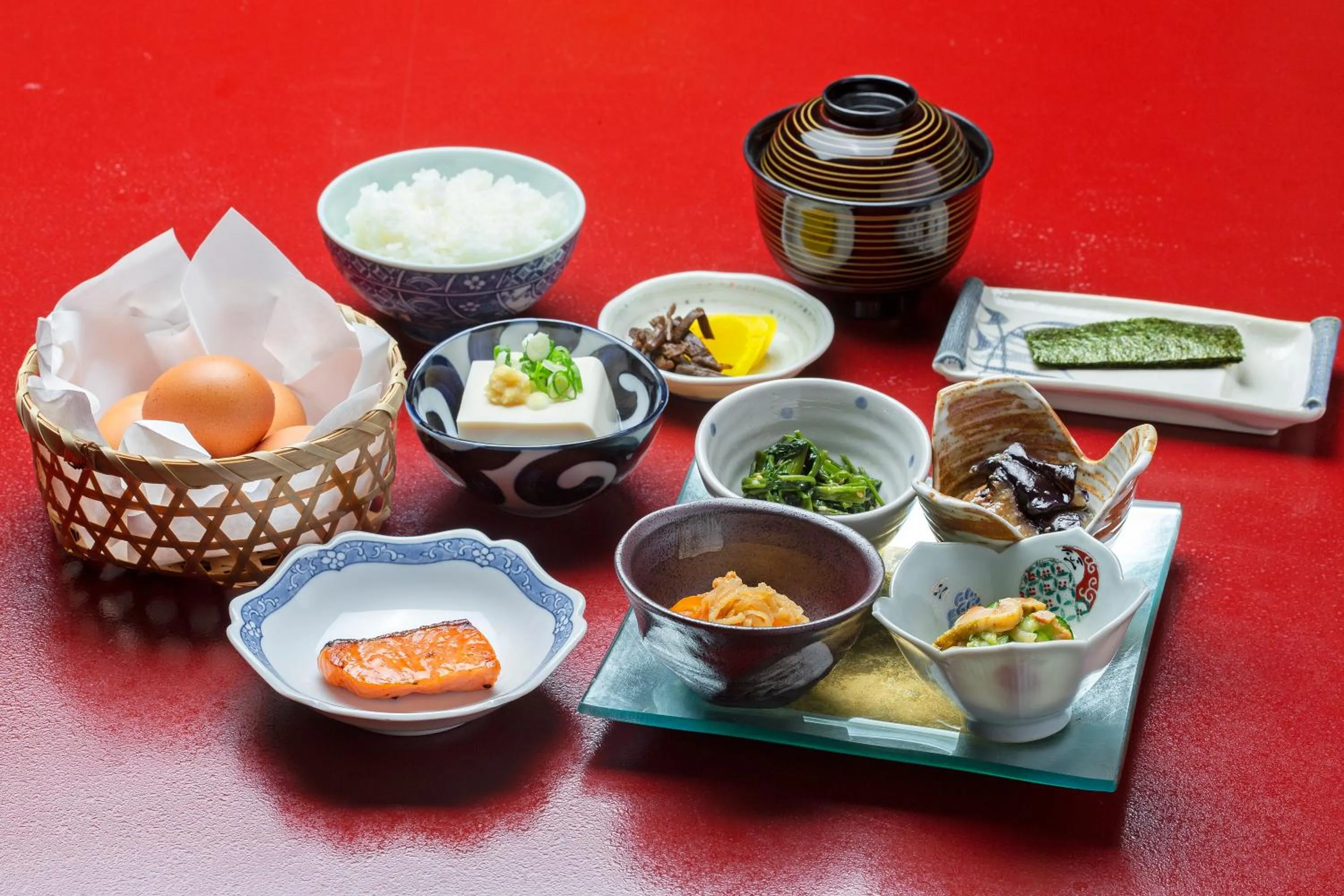 Breakfast in Hiyoshi Forest Resort Yamanoie