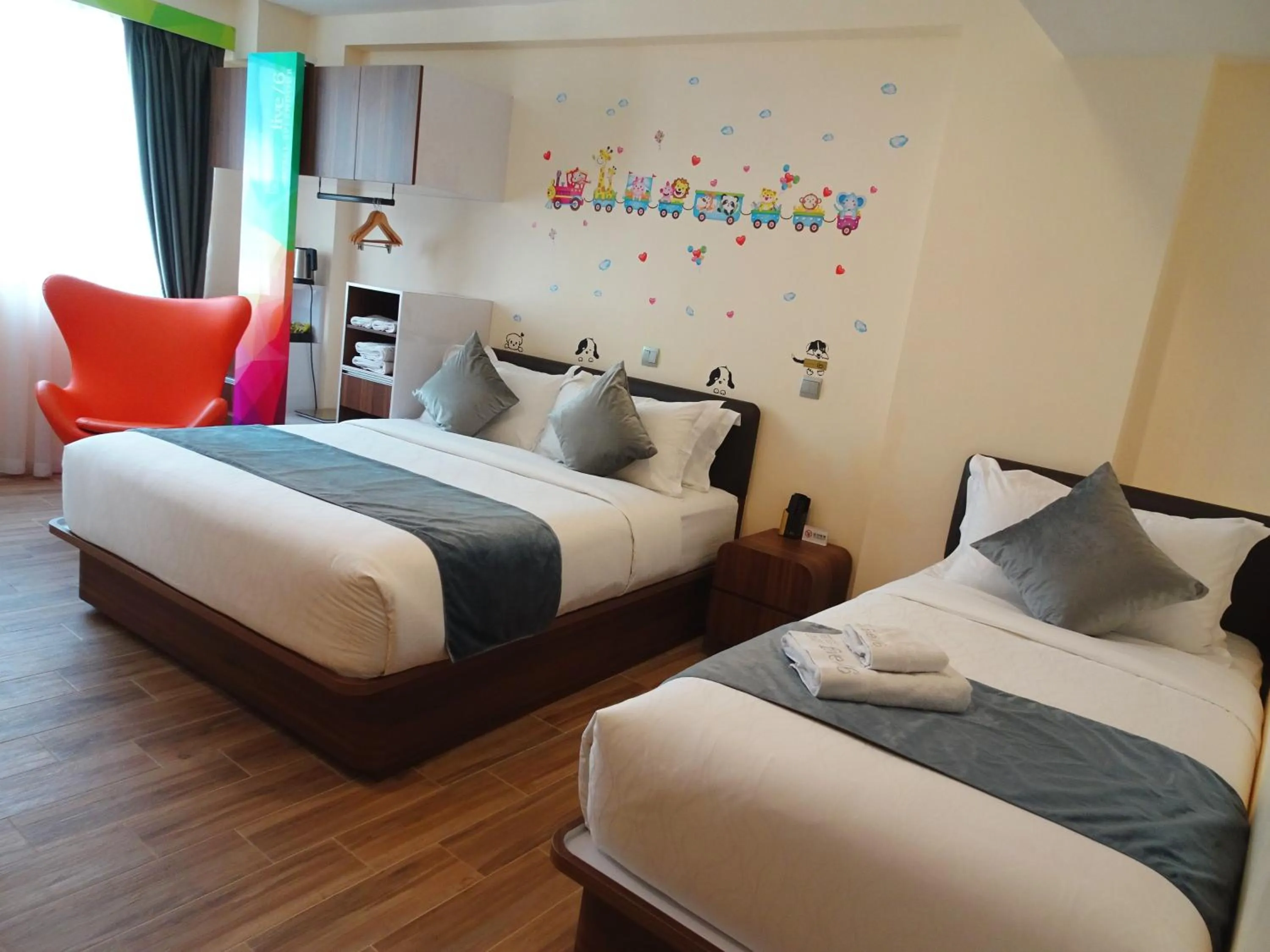 Bedroom, Bed in five6 Hotel Splendour