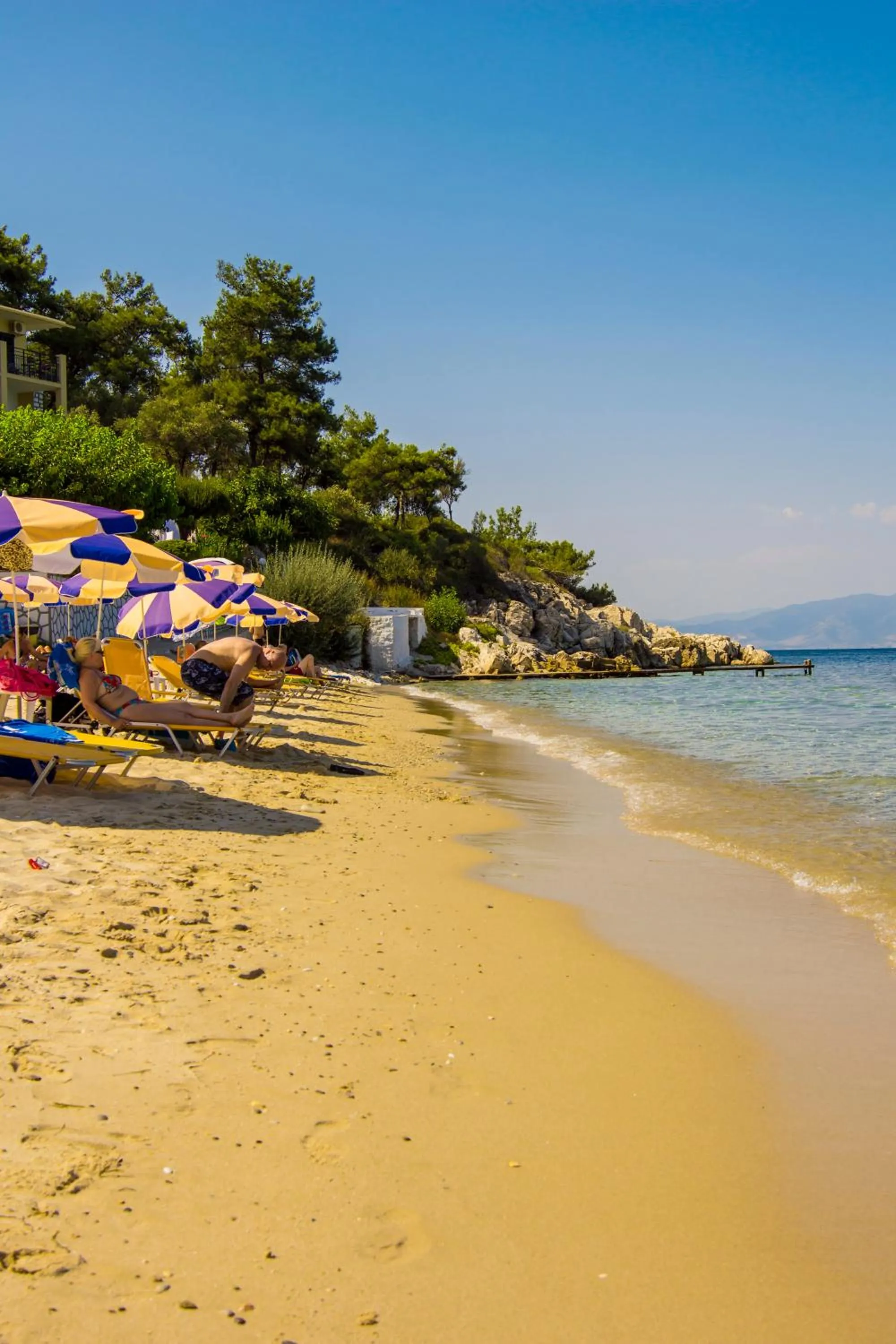 Beach in Hotel Villa Nisteri