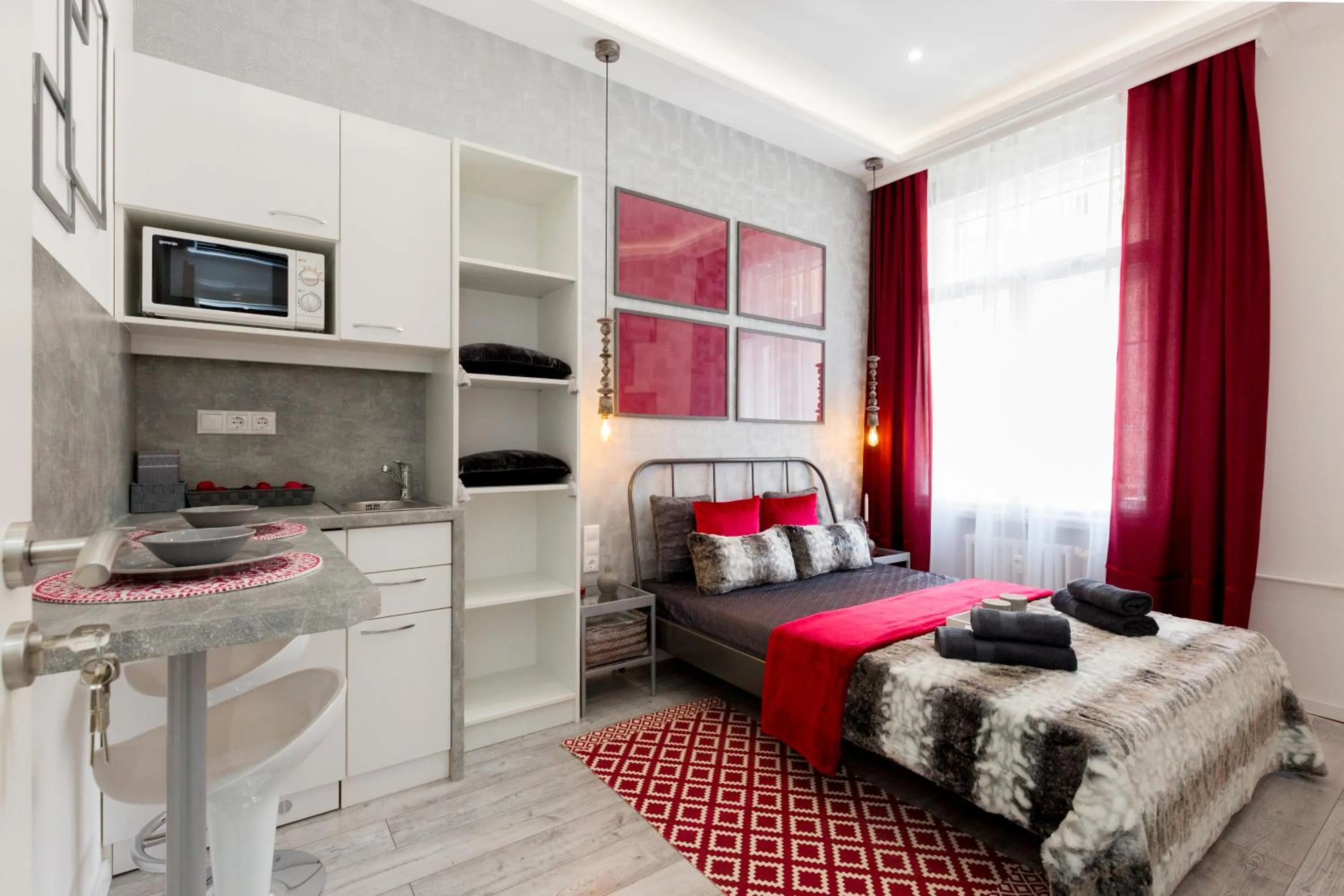 Photo of the whole room, Bed in Budapest Holidays Fashion