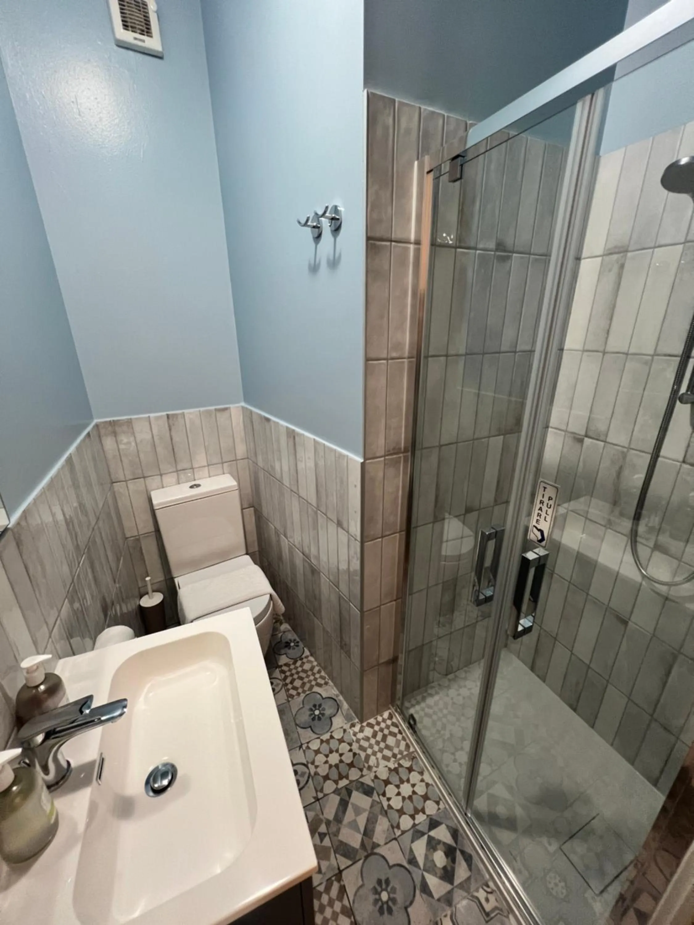 Bathroom in Room Verona Ai Duchi