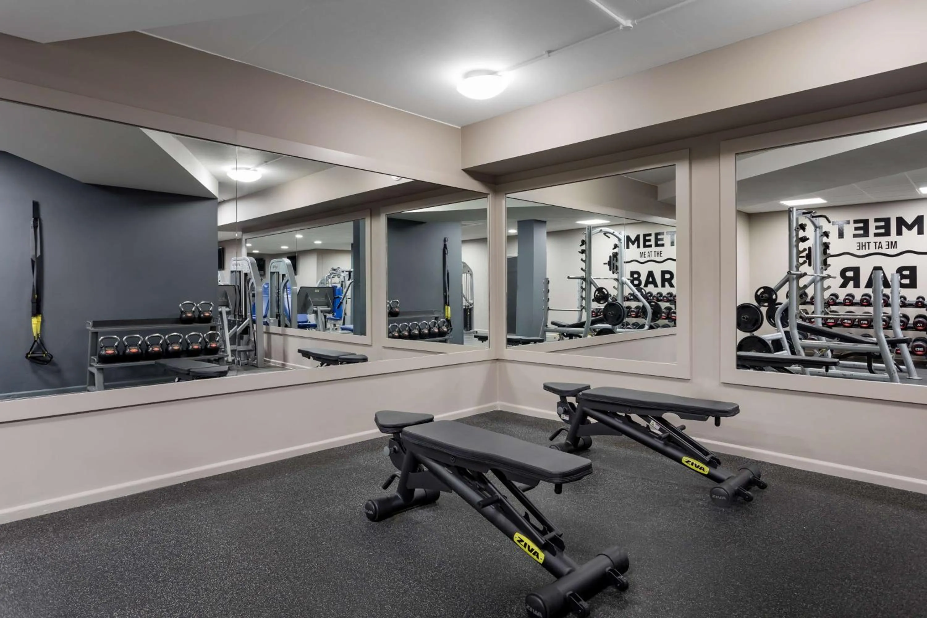 Fitness centre/facilities in Radisson Blu Hotel London Stansted Airport